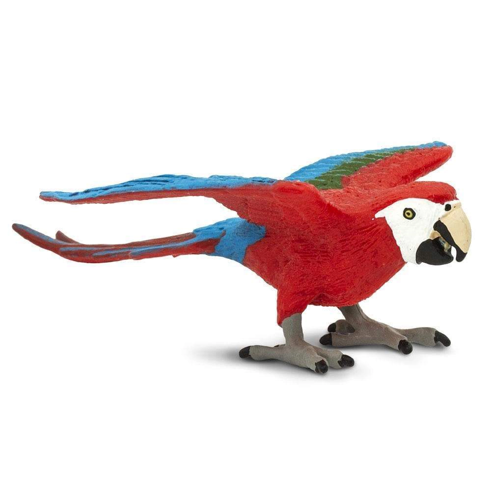 Safari Ltd. - Green-winged Macaw Kids Toy Figure