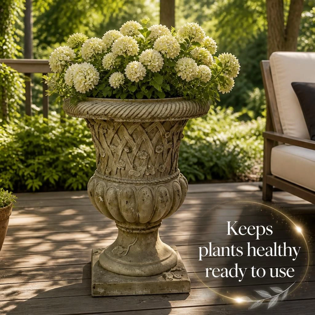 WOW PIONEER Tall Round Decorative Planter