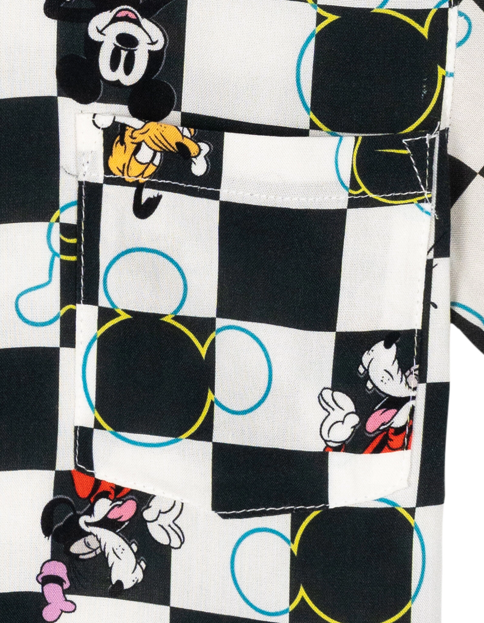 Disney Boys' Short Sleeve Button-Down Shirt