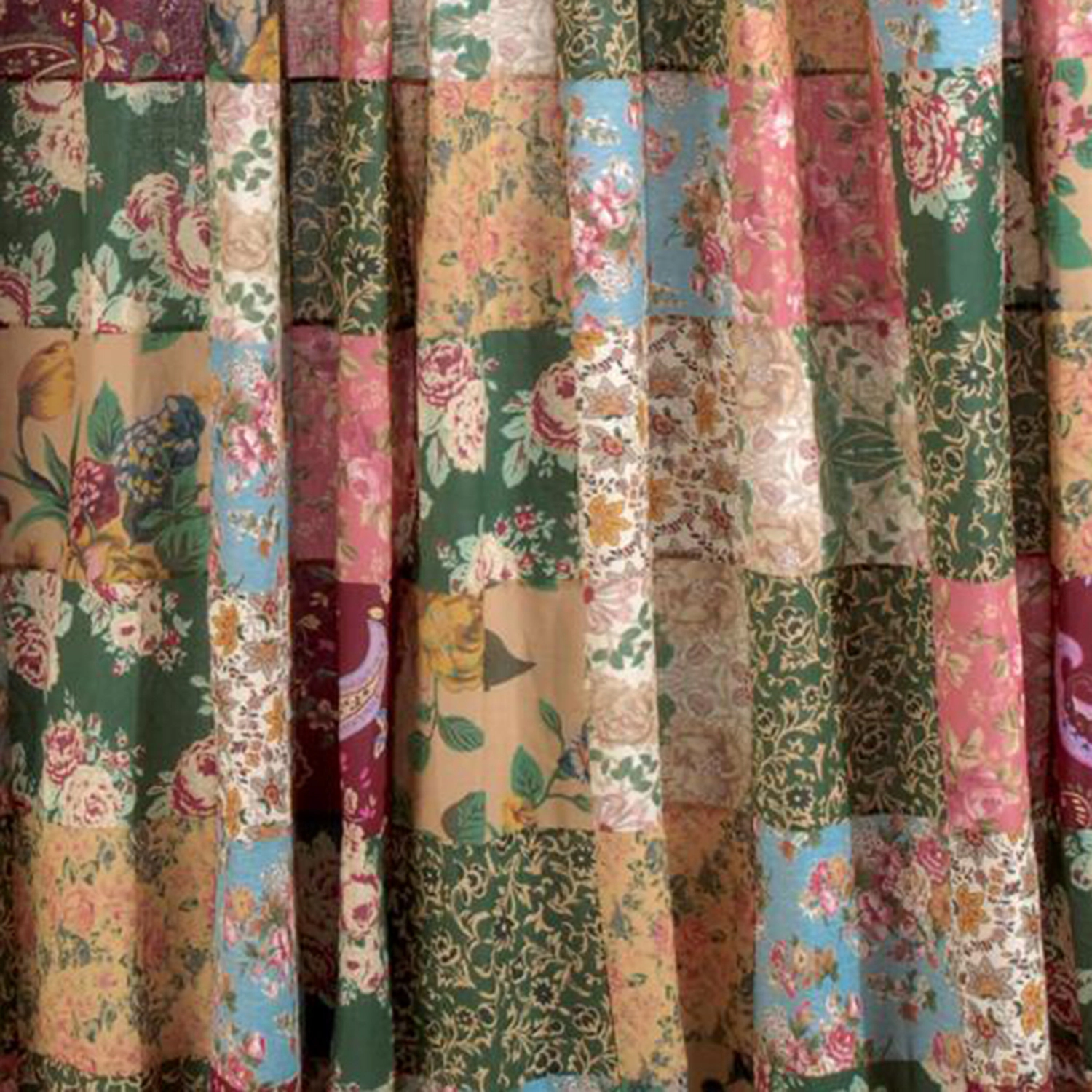Greenland Home Fashion Antique Chic Bath Shower Curtain - Multi 72x72"