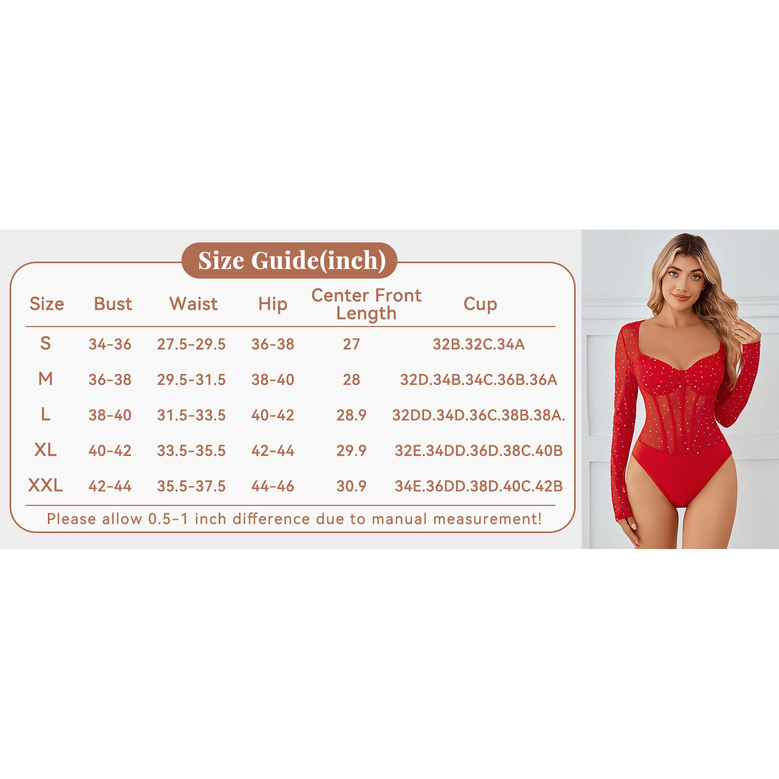 Avidlove Women's Long Sleeve Sparkle Mesh Bodysuit Leotard