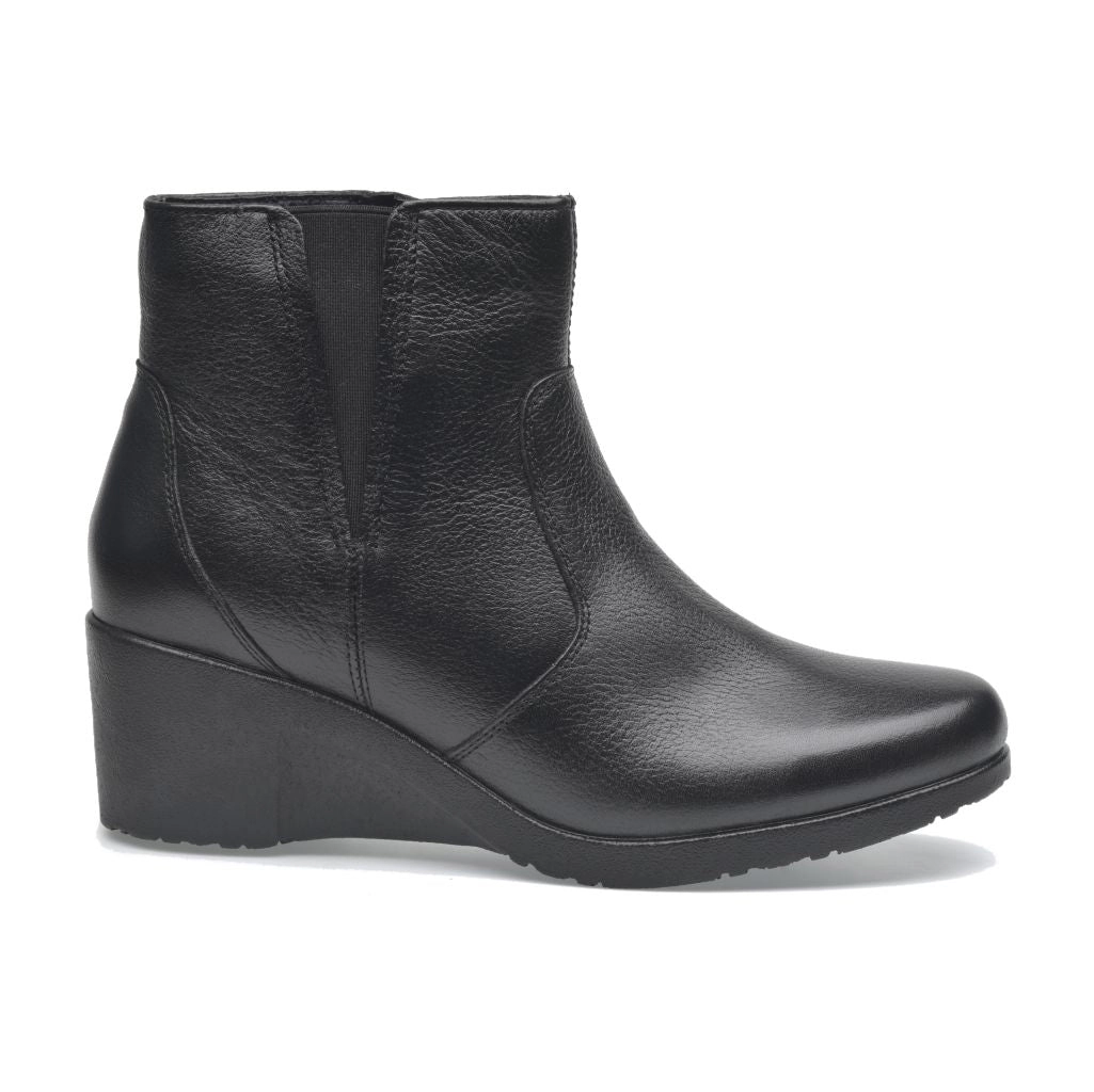 Pazstor Women's Leather Booties Jambu