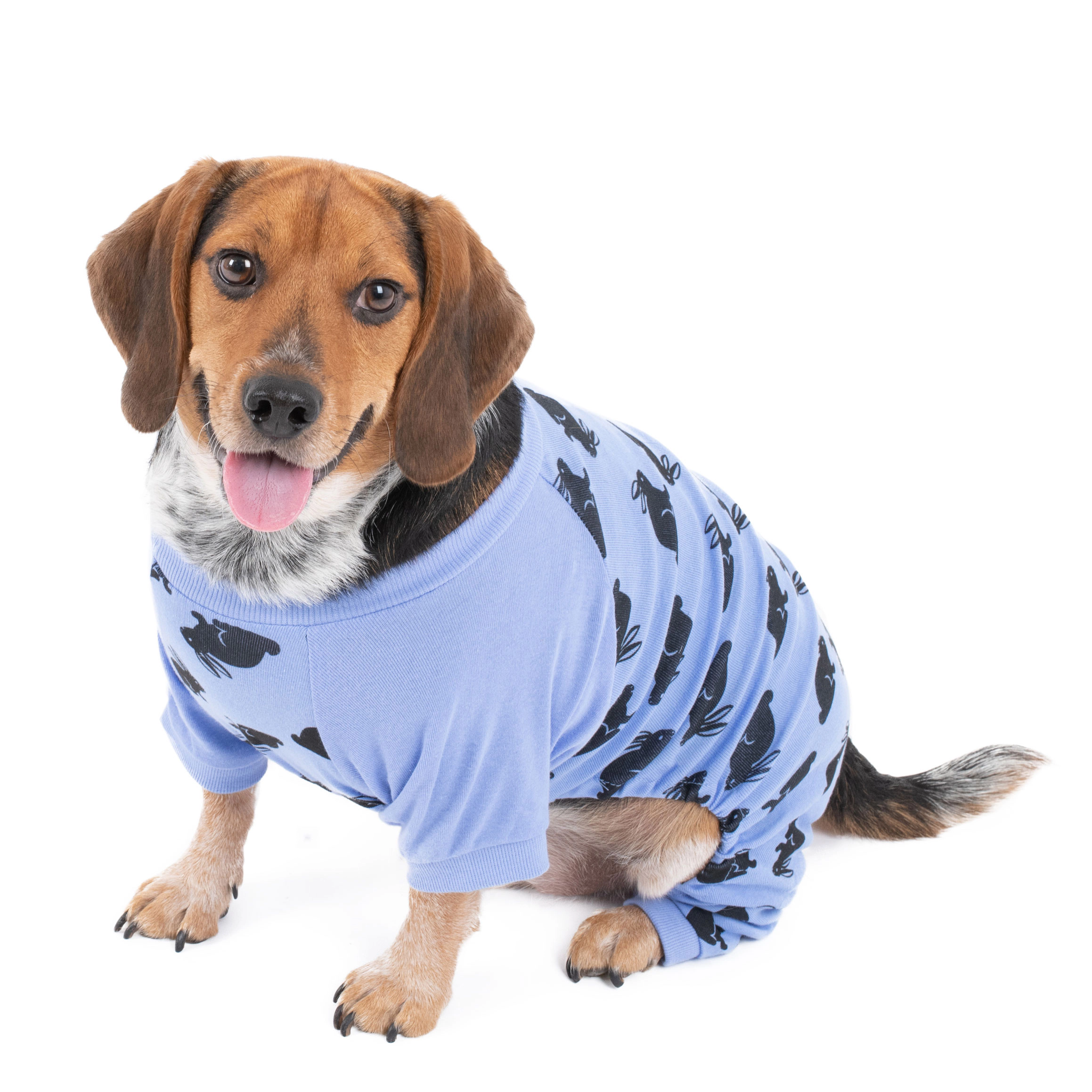 Leveret Dog Cotton Easter Bunny Pajamas