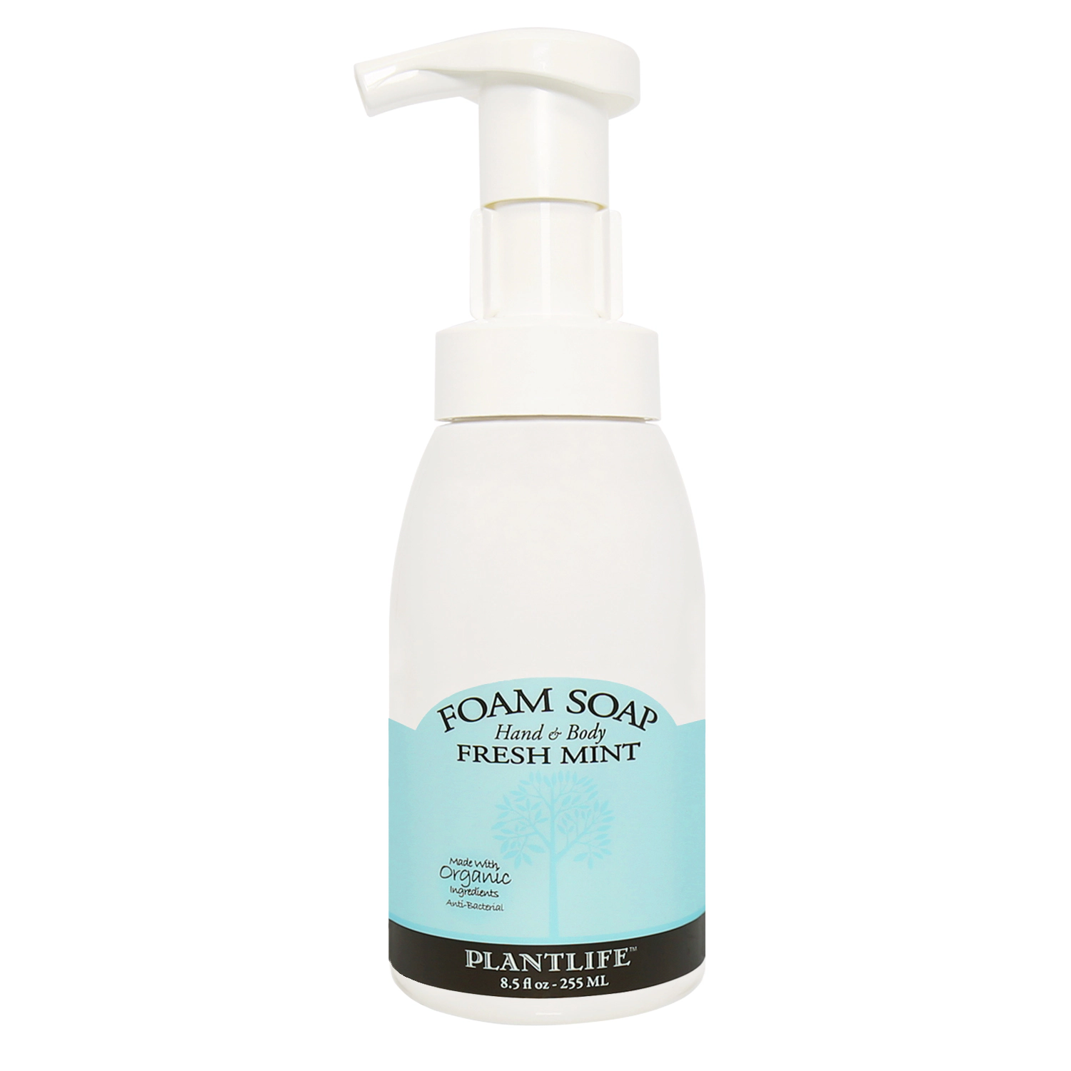 Plantlife Fresh Mint Hand & Body Foam Soap