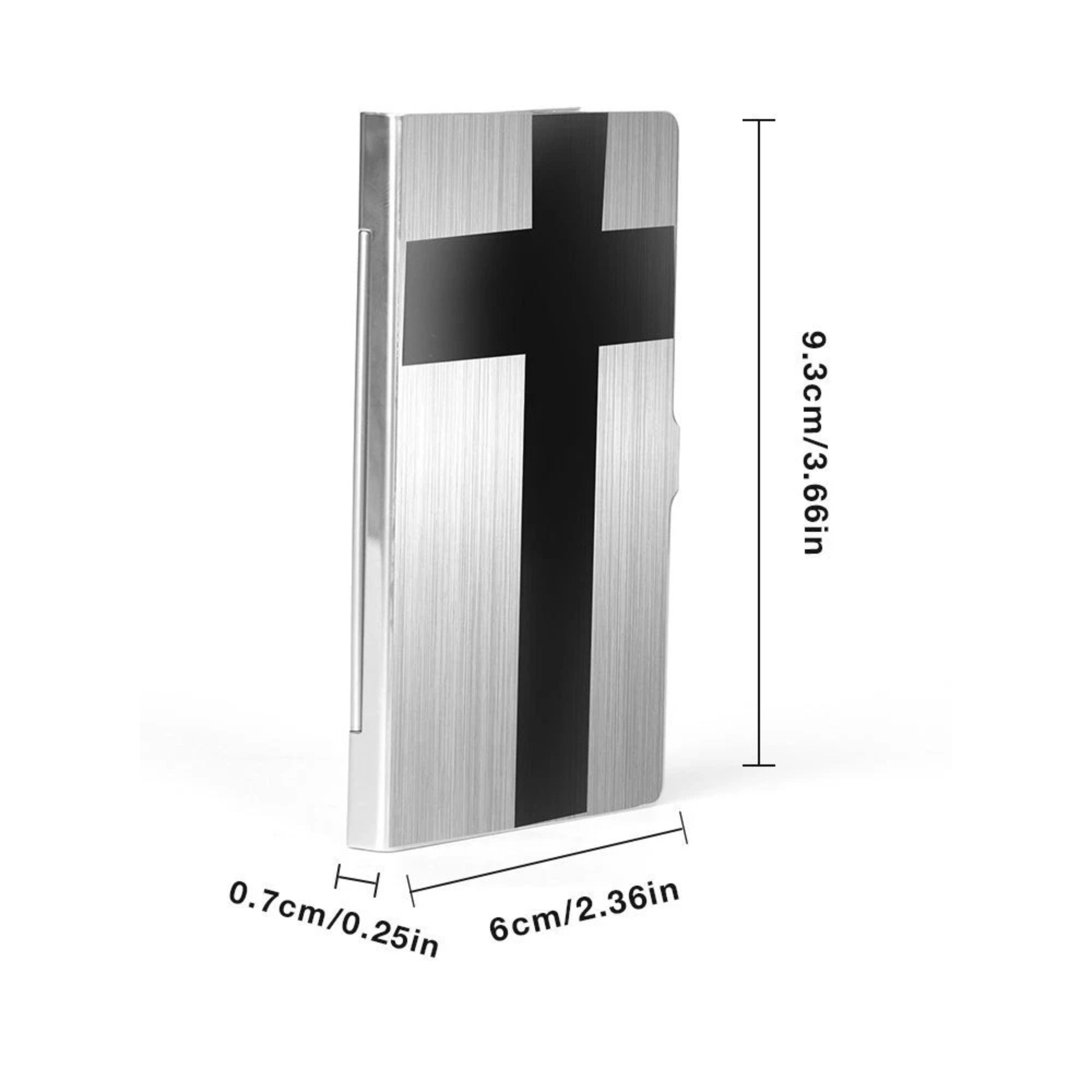Home Collection Stainless Steel Card Holder Pocket Metal Wallet for Credit Cards