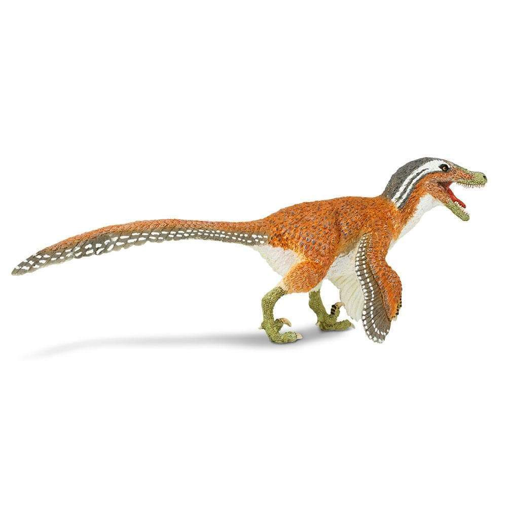 Safari Ltd. - Feathered Velociraptor Kids Prehistoric/Dinosaur Toy Figure