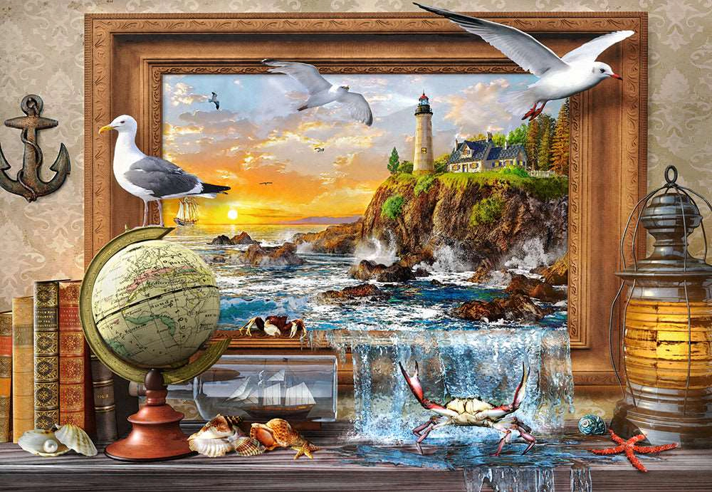 CASTORLAND 1000 Piece Jigsaw Puzzle, Marine to Life, Adult Puzzle, Castorland C-104581-2