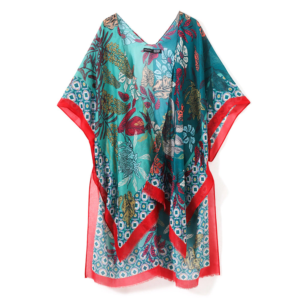 Youzey The Contemporary Women's Floral Topper