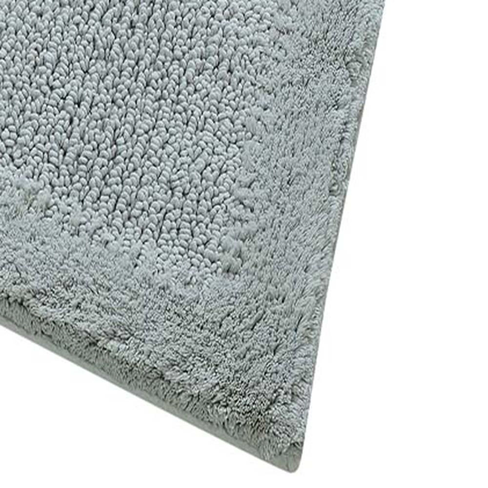 Naples 220 GSF Non Skid Back Solid Bath Rug 21in x 34in by Knightsbridge