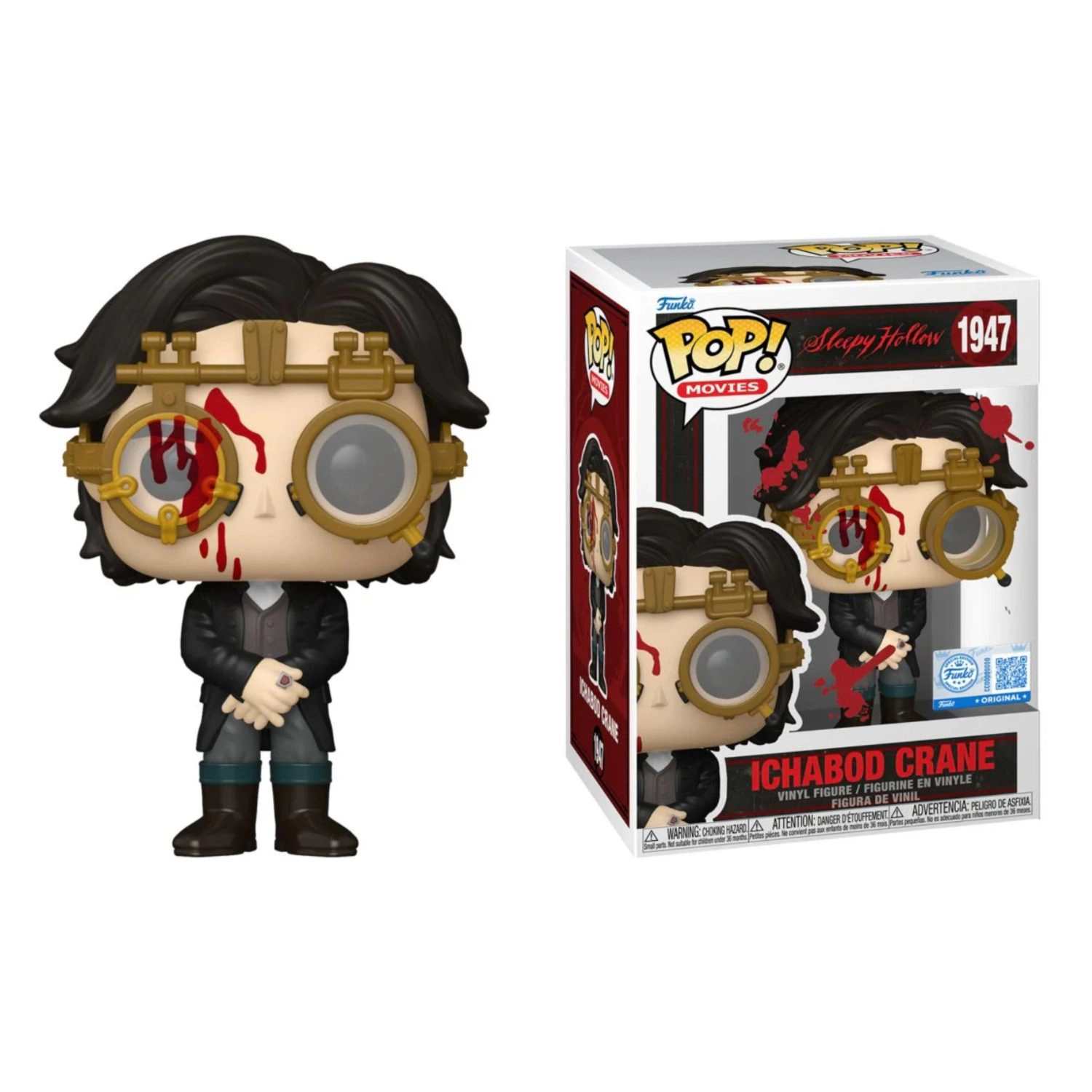 Funko Pop! Sleepy Hollow: Ichabod Crane Bloody #1947