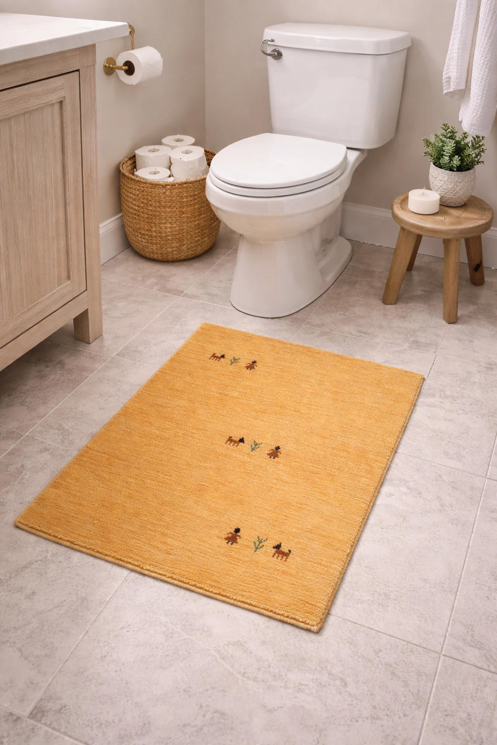 Magic Rugs Golden Peach Tribal 2X3 Gabbeh Modern Rug
