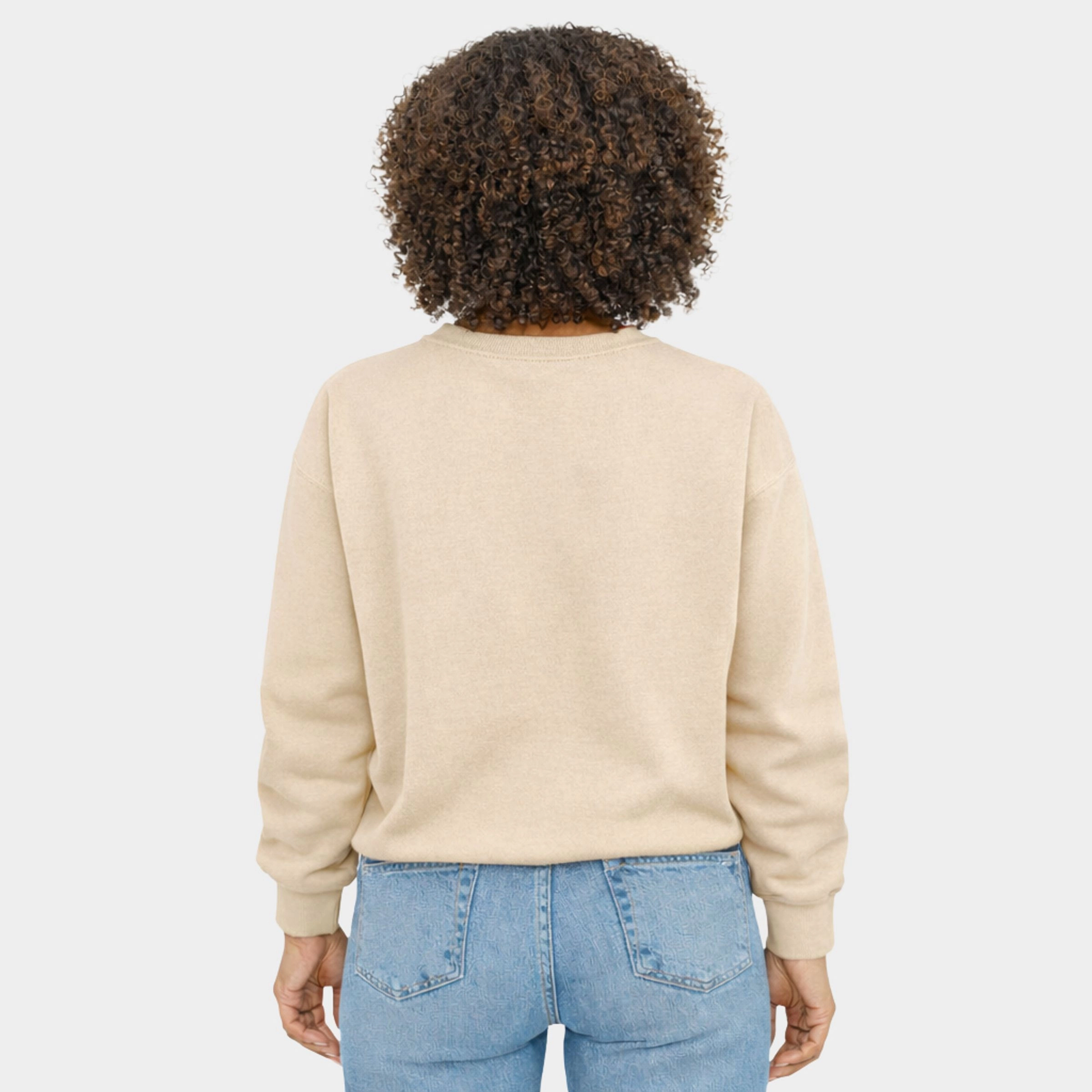 Simply Sage Market - Hello Winter Circle  Women's Graphic Sweatshirt