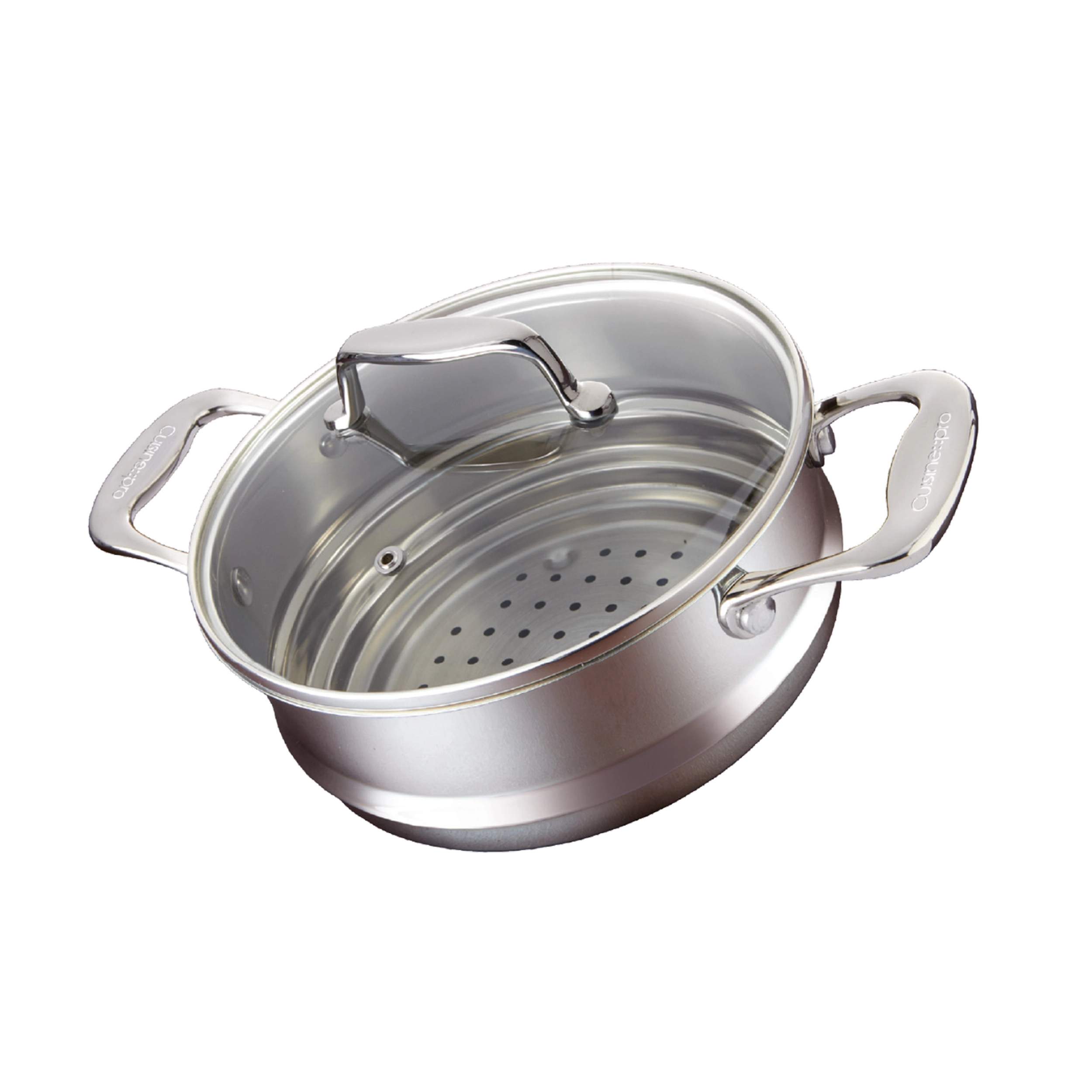 Cuisine::pro® iconiX® Steamer Insert With Lid 8"