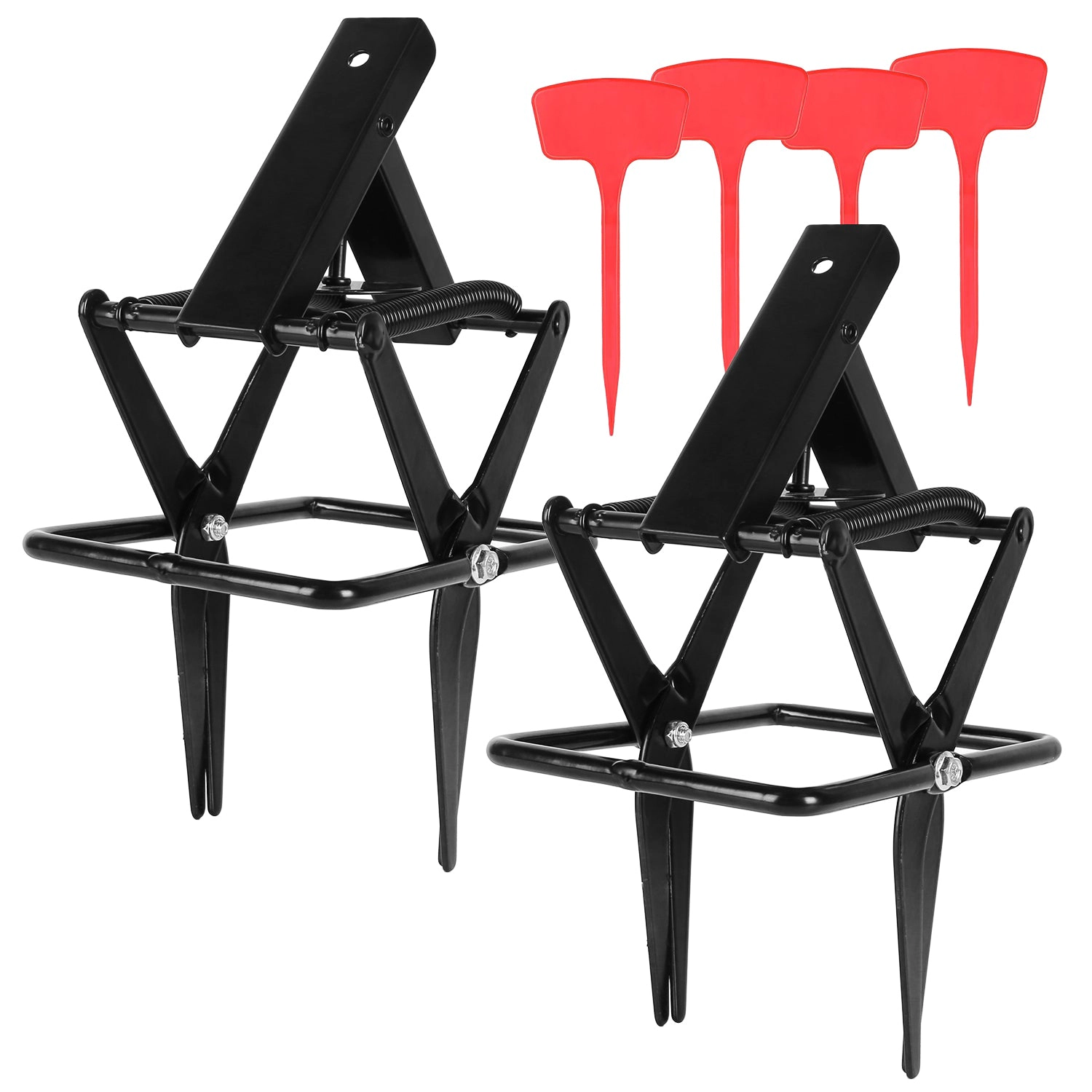 GBruno 2-Pack Metal Mole Scissor Traps