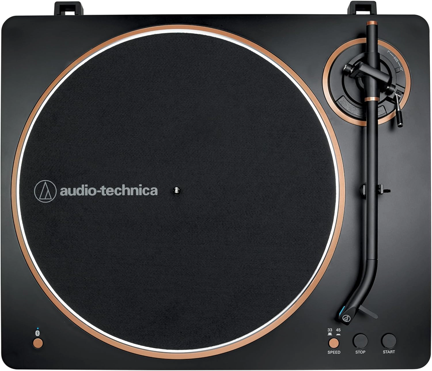 Audio-Technica AT-LP70XBT-BZ Fully Automatic Bluetooth Belt-Drive Turntable