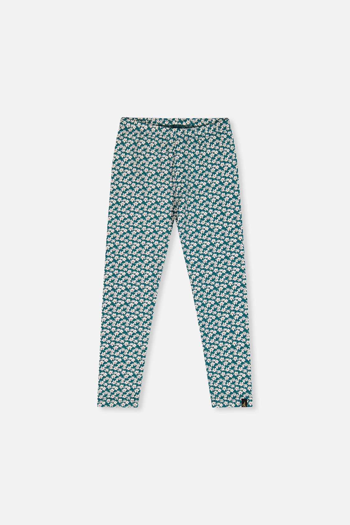 Deux par Girls Daisy Print Organic Cotton Leggings