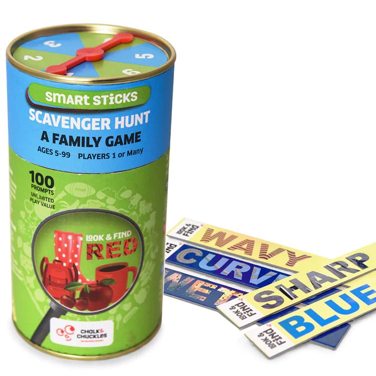 Chalk & Chuckles SMART STICKS-Scavenger Hunt - 1 or More Players