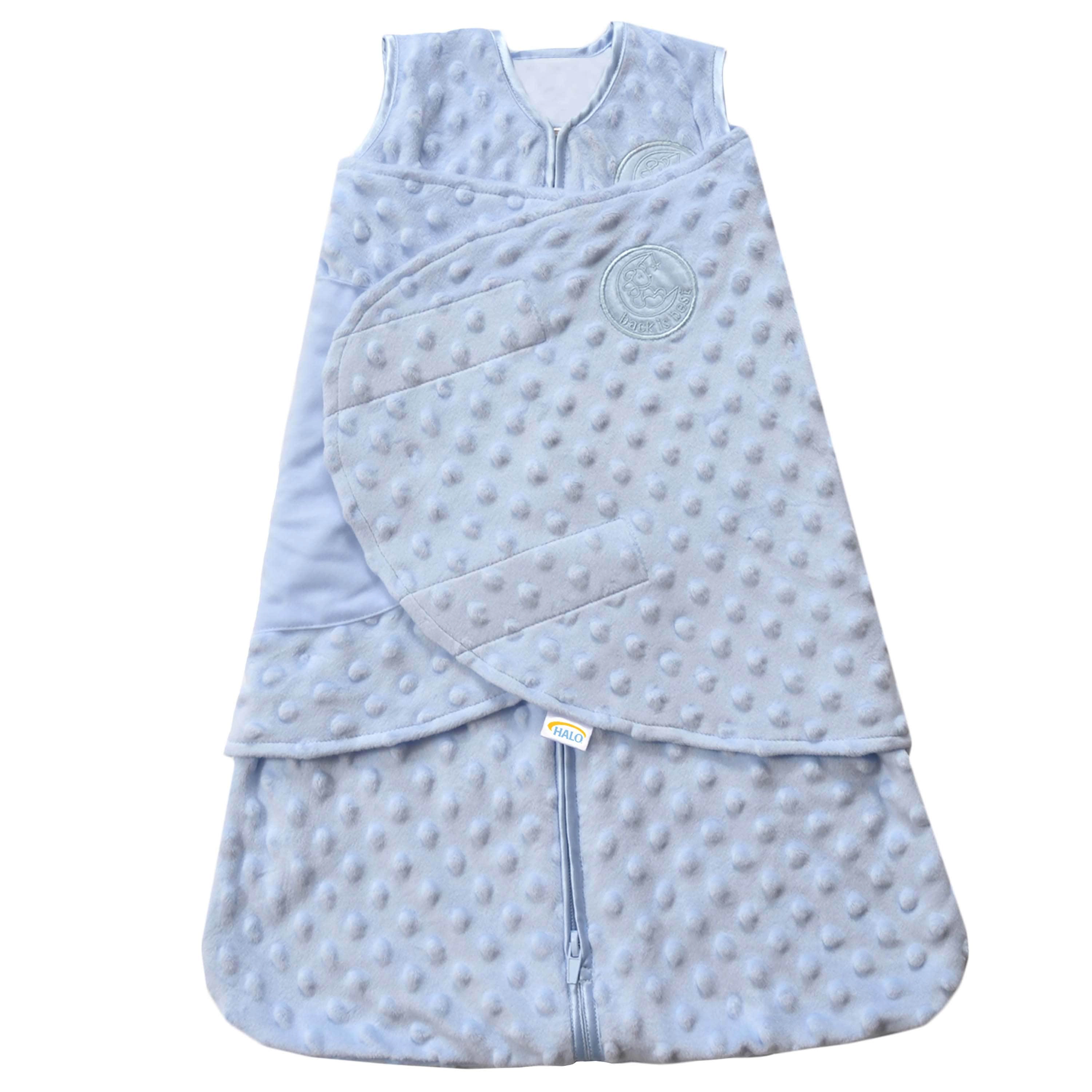 HALO Plush Dots Velboa 3.0 TOG Sleepsack Swaddle