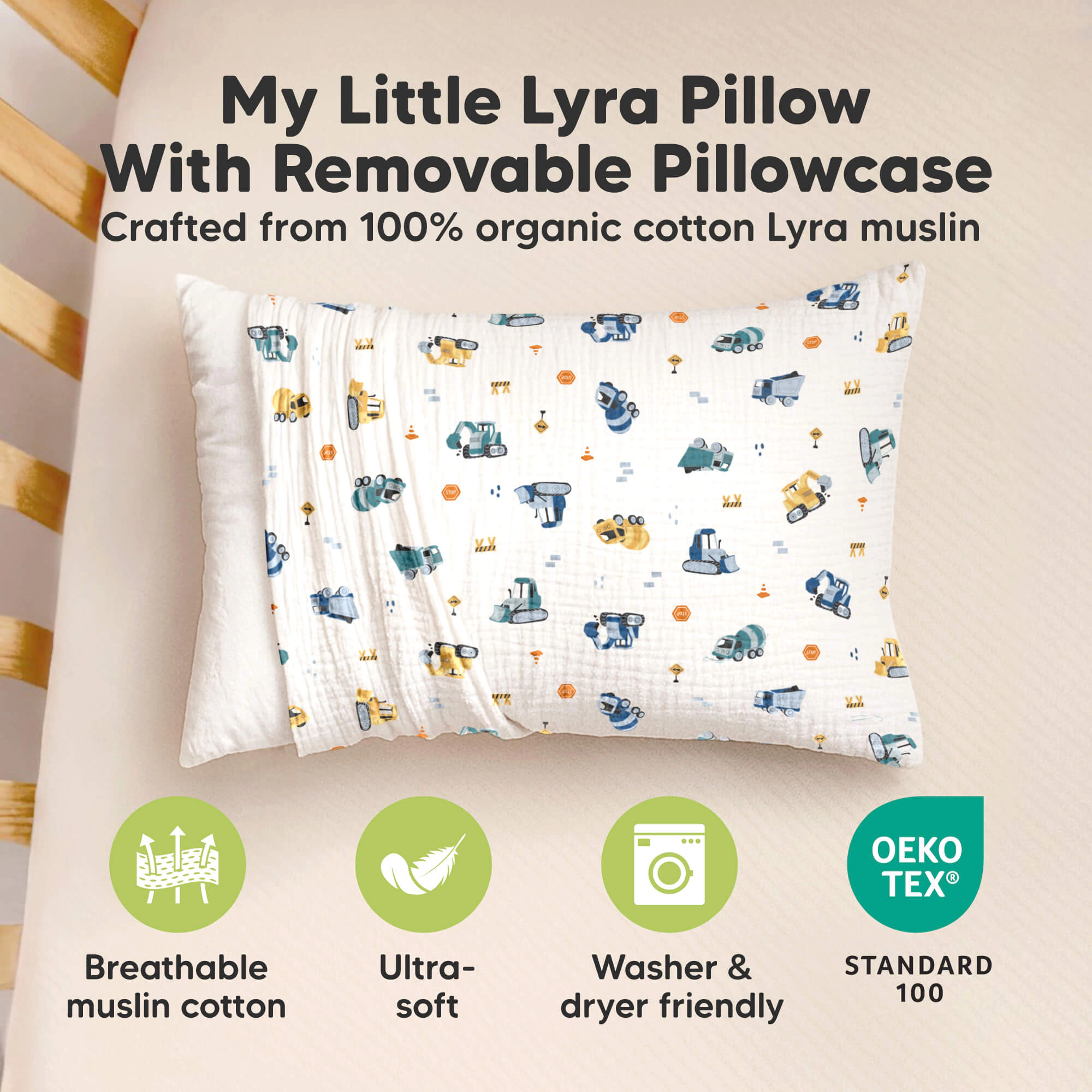 KeaBabies My Little Lyra Pillow