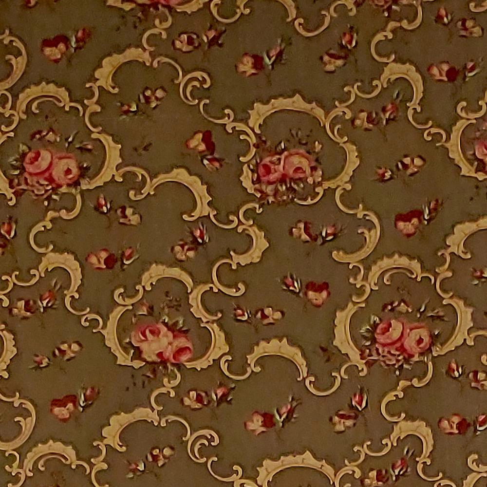 RLF Home Fani Provance 3" Rod Pocket Lining Luxurious and Elegant Window Treatment Valance 50" x 15" Hunter