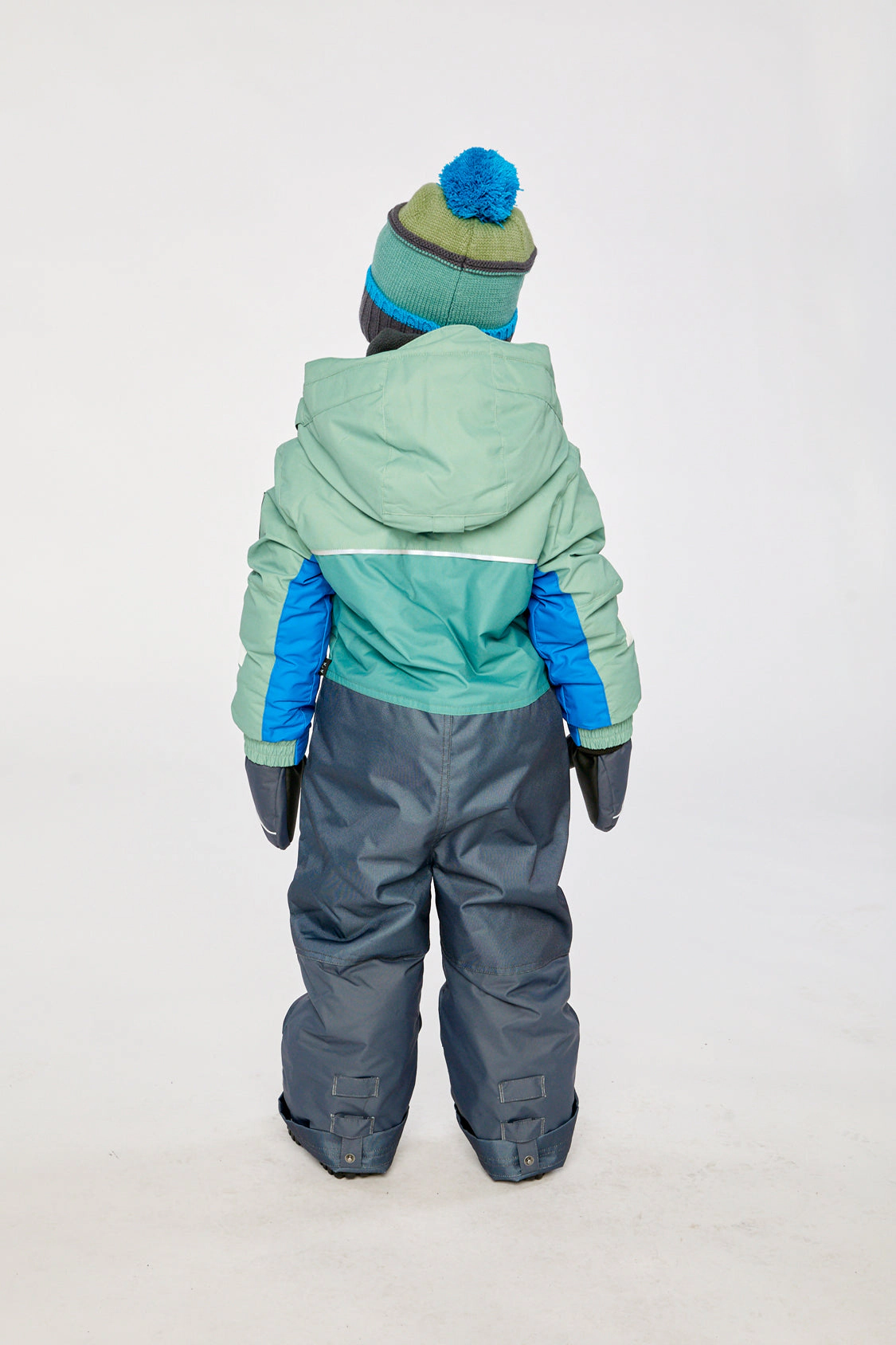 Deux par Boys One Piece Play Snowsuit with Detachable Hood