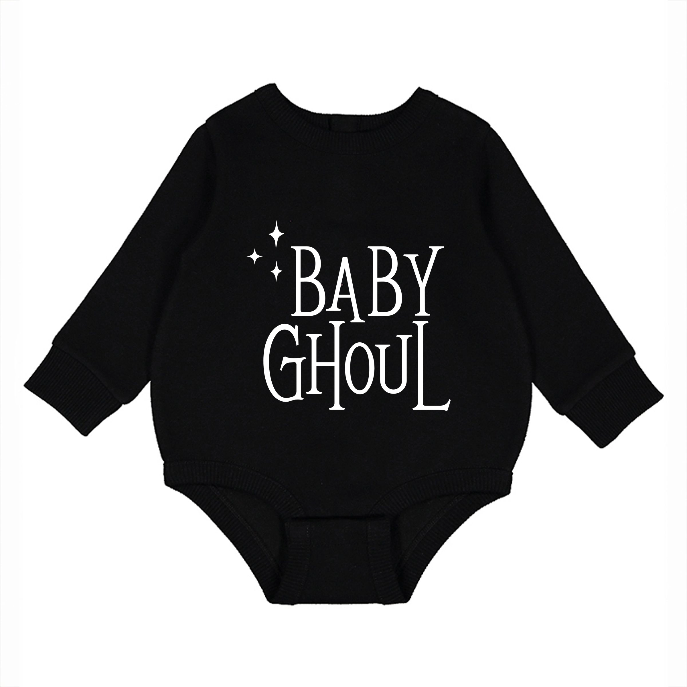 The Juniper Shop - Infant Fleece BodySuit Baby Ghoul