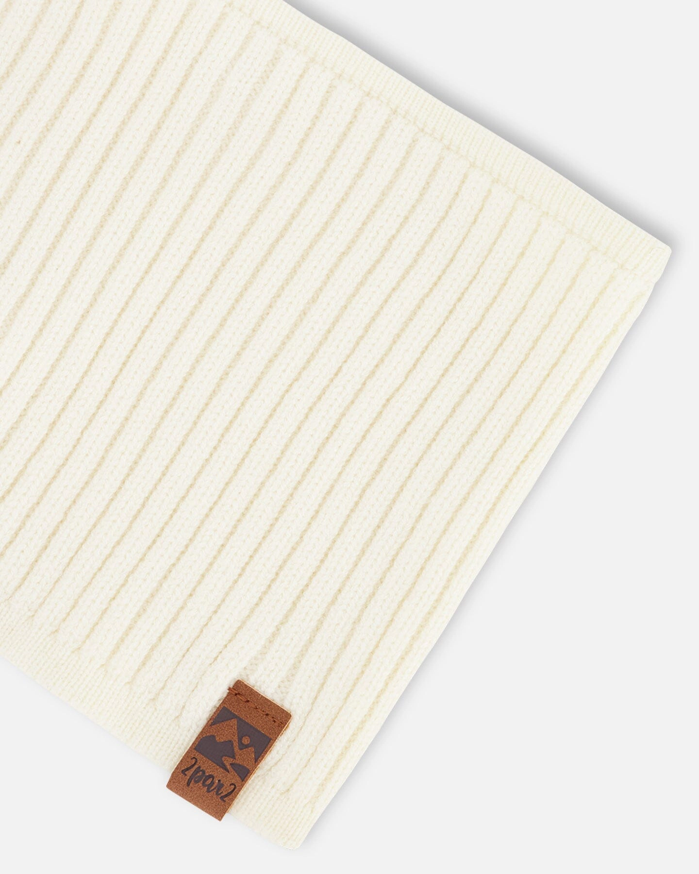 Deux par Deux Unisex Knit Neck Tube - 7-14 Years