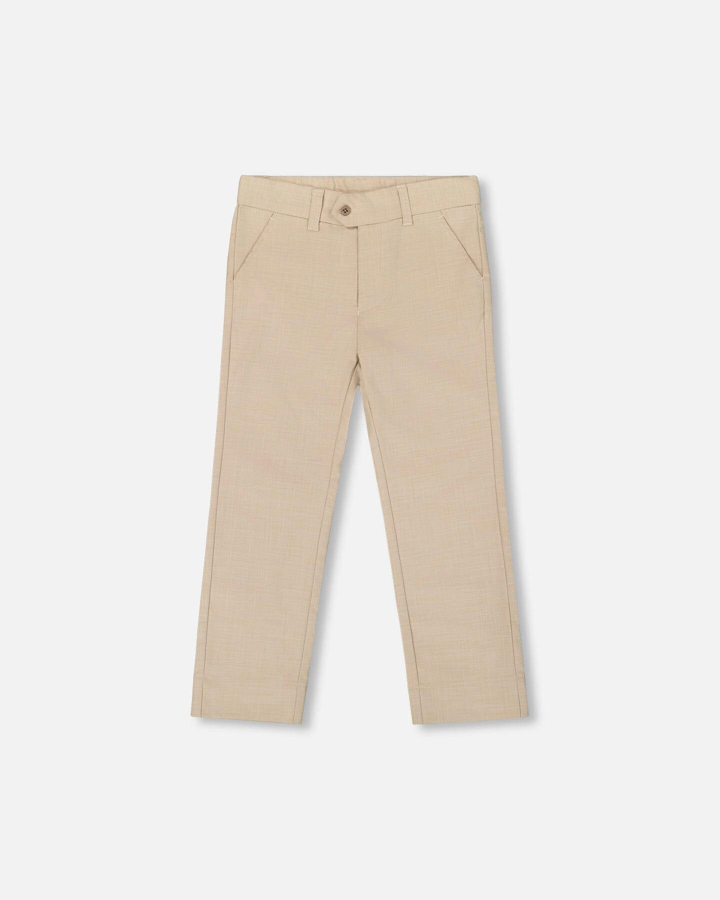 Deux par Boys Classic Button Front Pants
