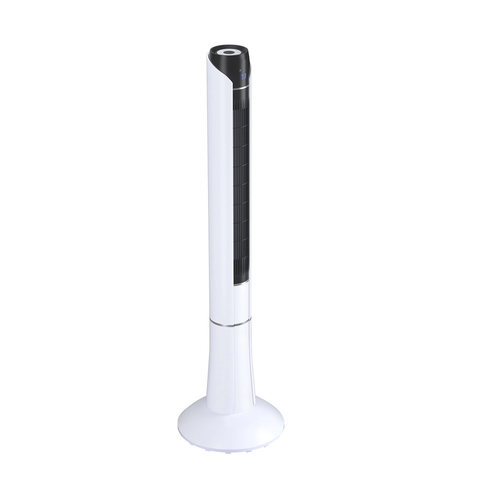 SlickBlue Quiet Tower Fan with 3 Wind Modes for Bedroom and Living Room