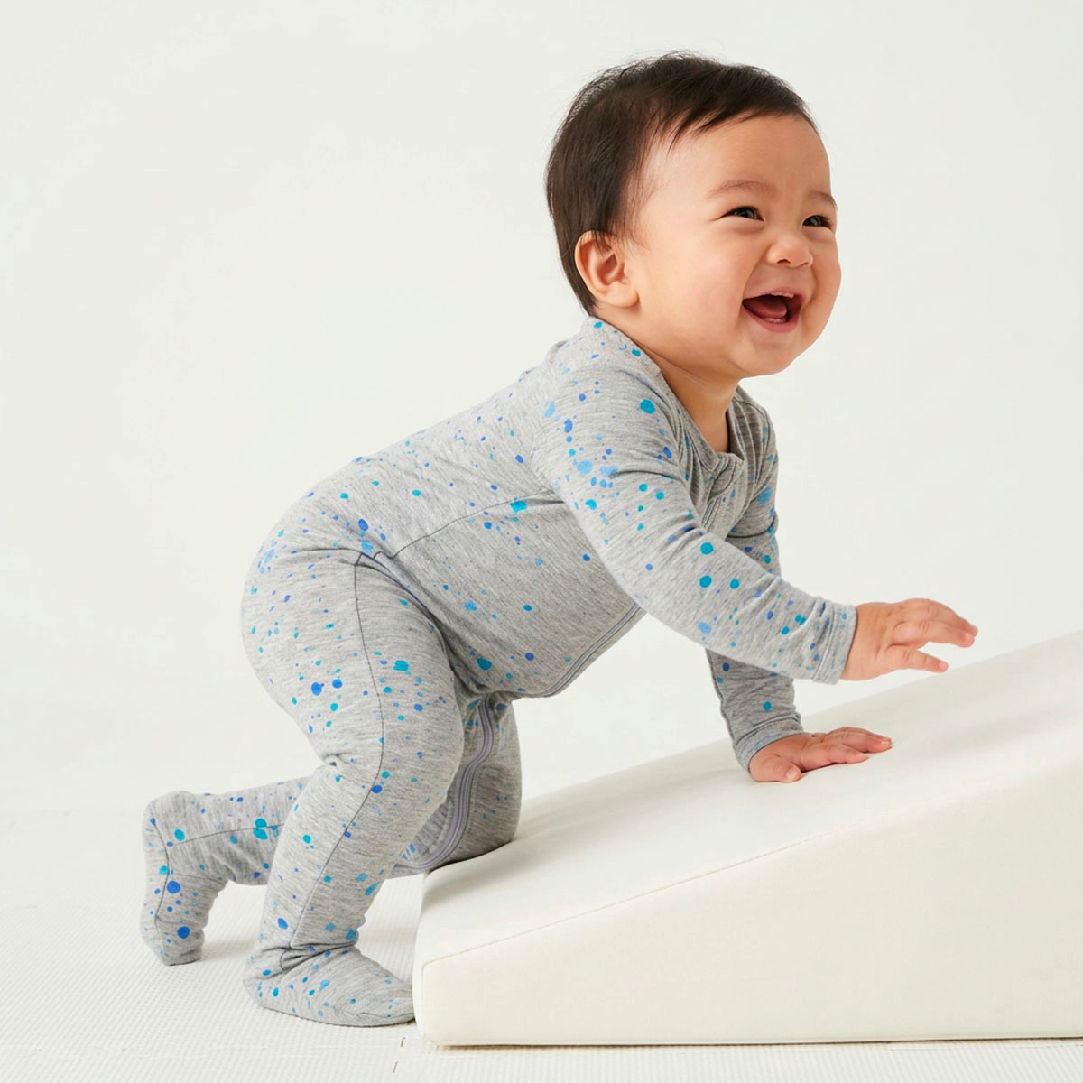Rockets of Awesome Splatter Footie For Baby Boy