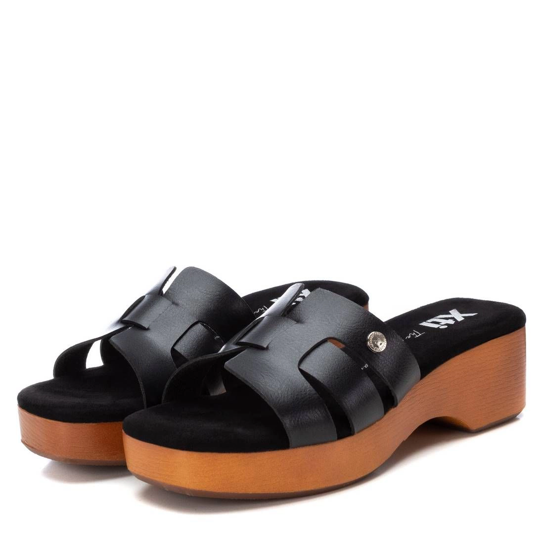 XTI Women's Sandals Block Heel Open Toe Casual