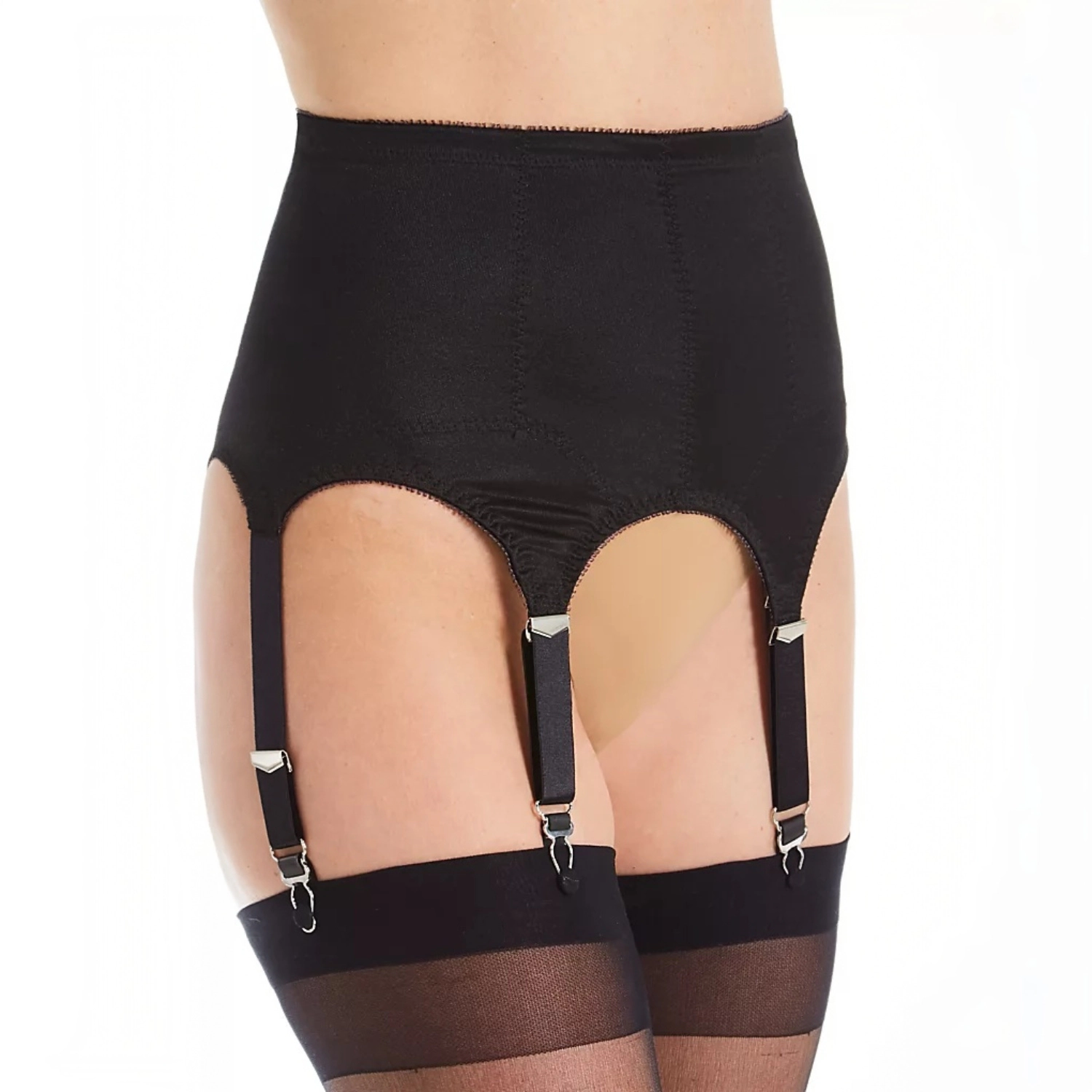Rago Garter Belt | Six Metal Garters Moderate Shaping & Tummy Control Style 72522