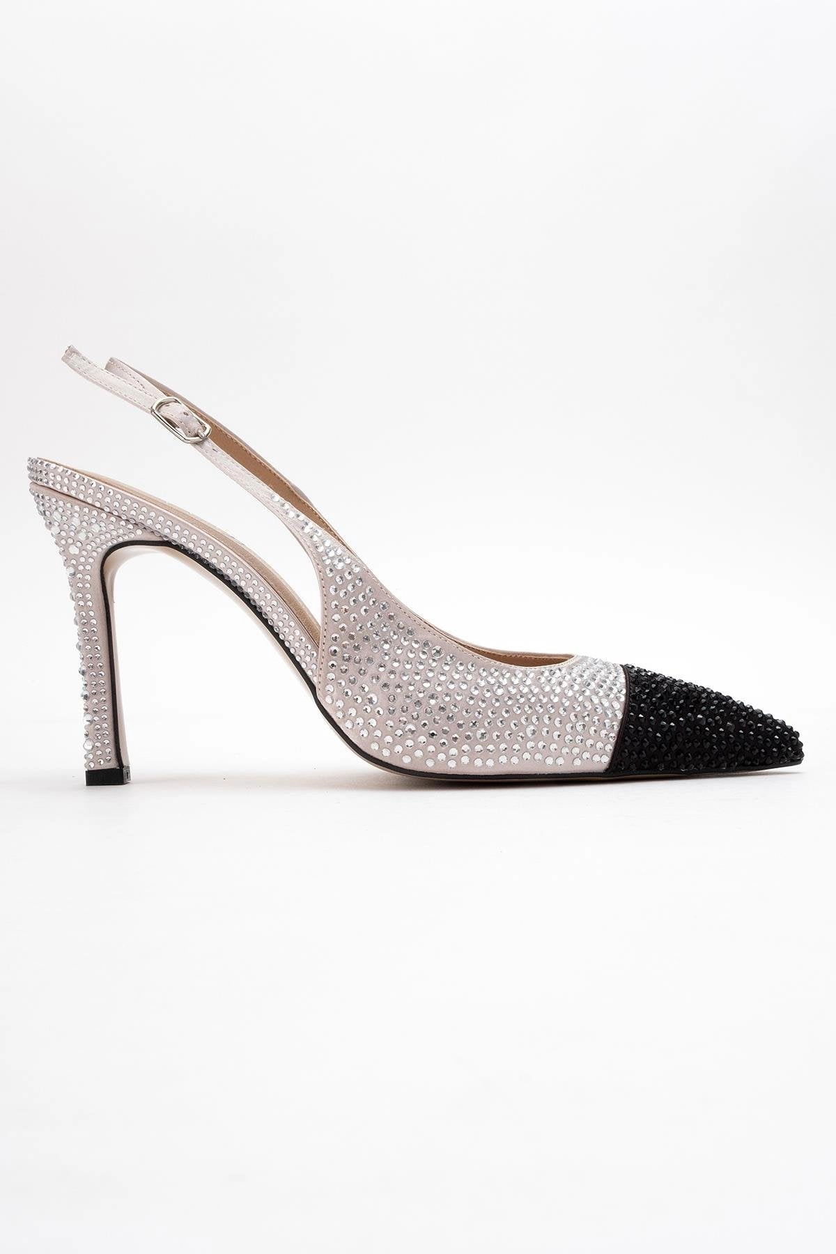 Prologue Shoes Womens London Embellished Pointed Toe Pump