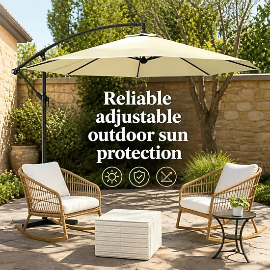 WOW PIONEER Round Patio Umbrella