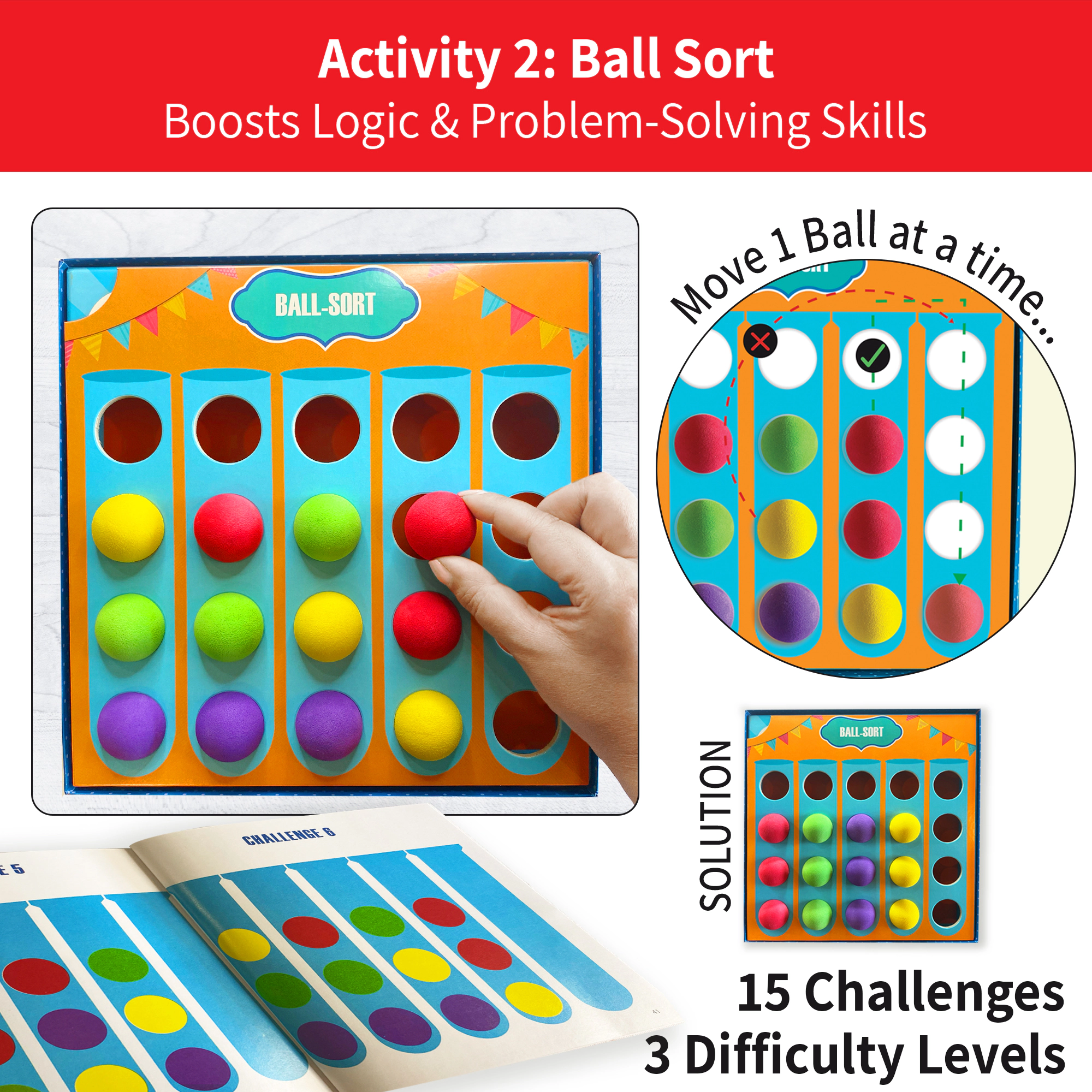 Chalk & Chuckles Ballaroo Game - 1-4 Players