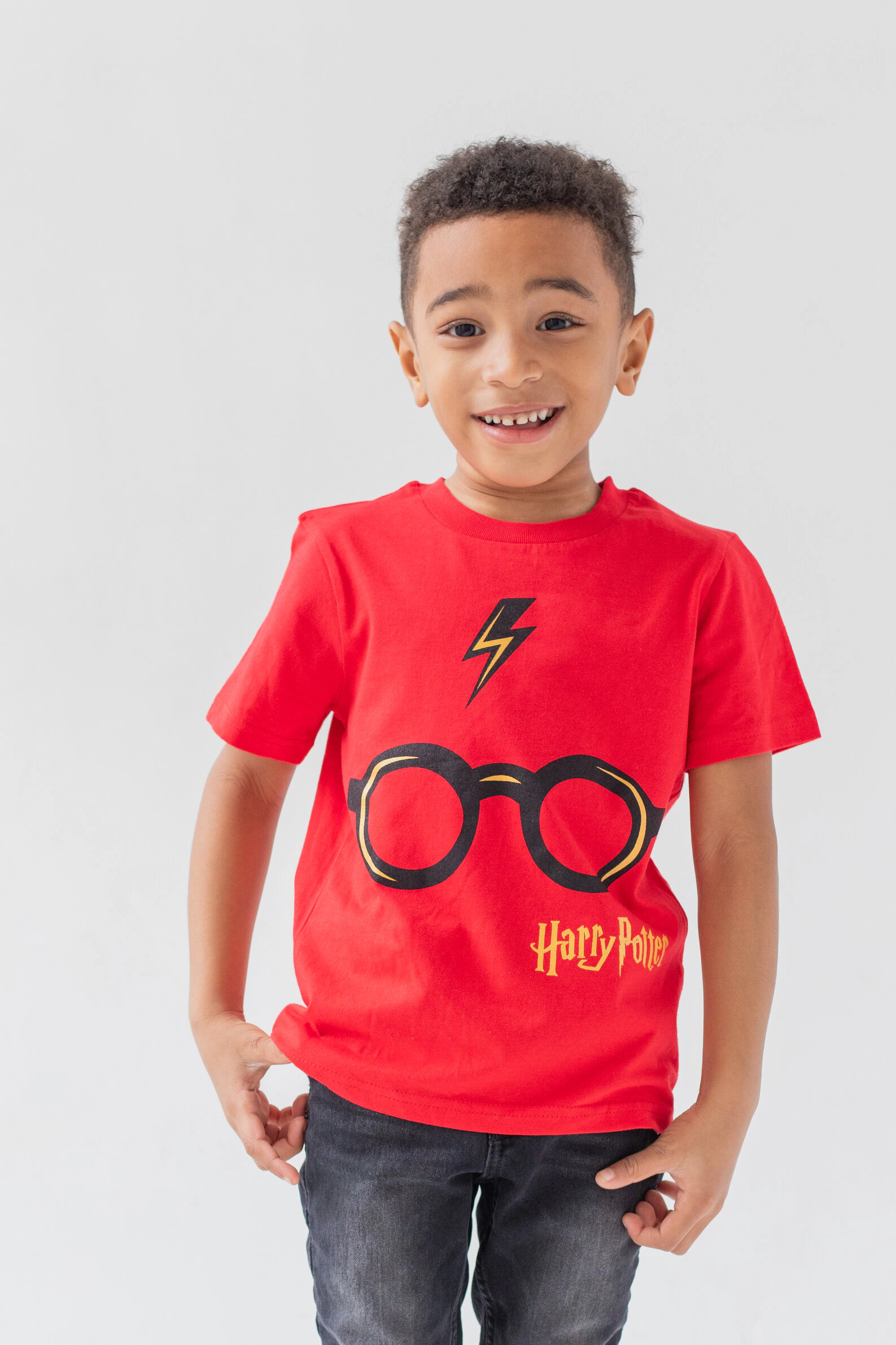Harry Potter Boys' Sensory Friendly 3-Pack T-Shirts