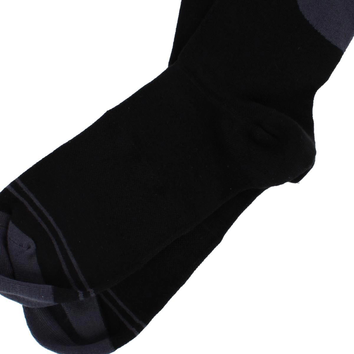 Dead Soxy Men's Circle Patch Mid-Calf Premium Novelty Dress Socks (1 Pair)