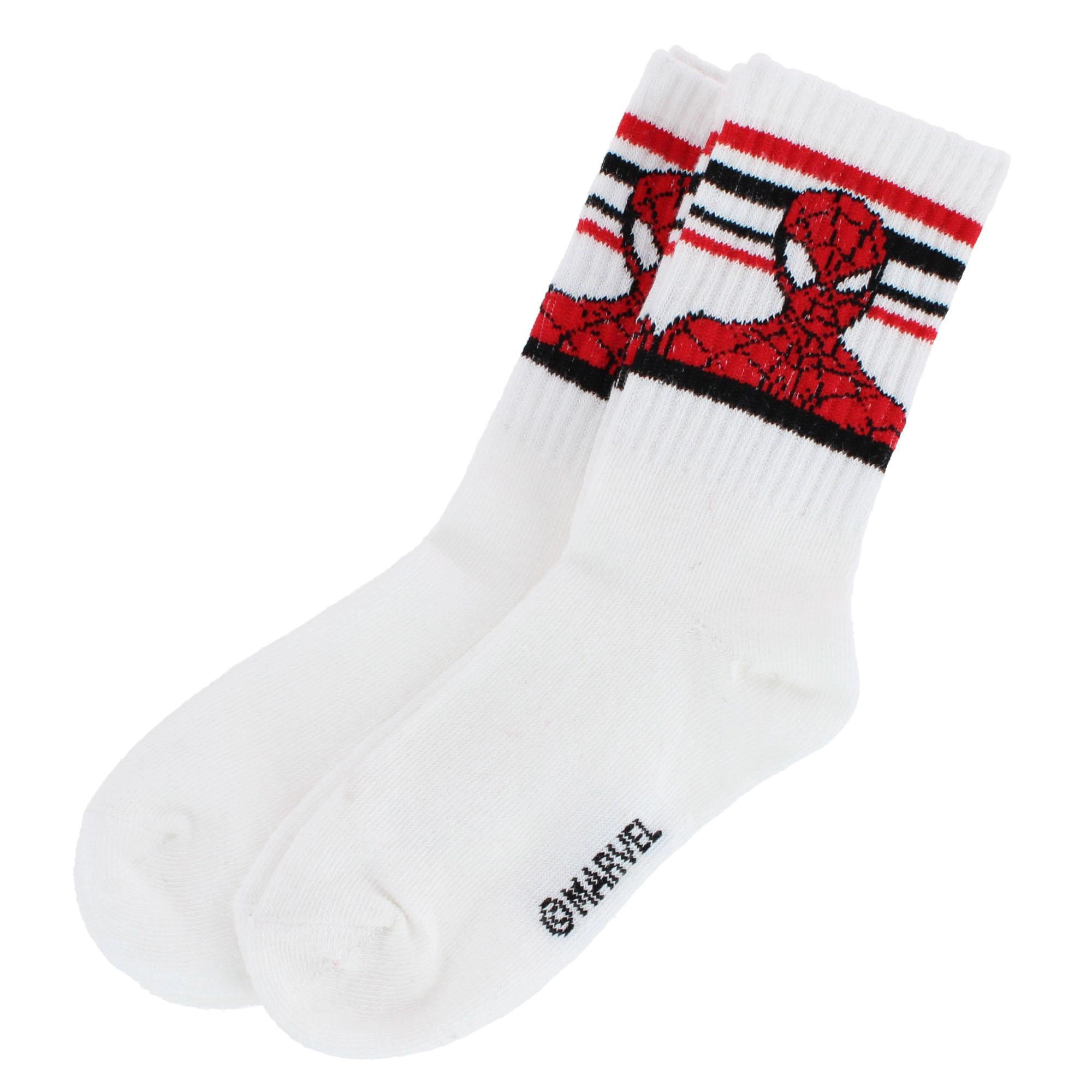 Textiel Trade Boy's Marvel The Amazing Spider-Man Athletic Socks (2 Pair)