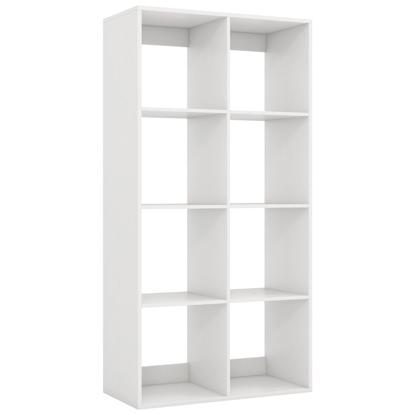 Slickblue 8 Cube Storage Organizer with Open Back Shelves