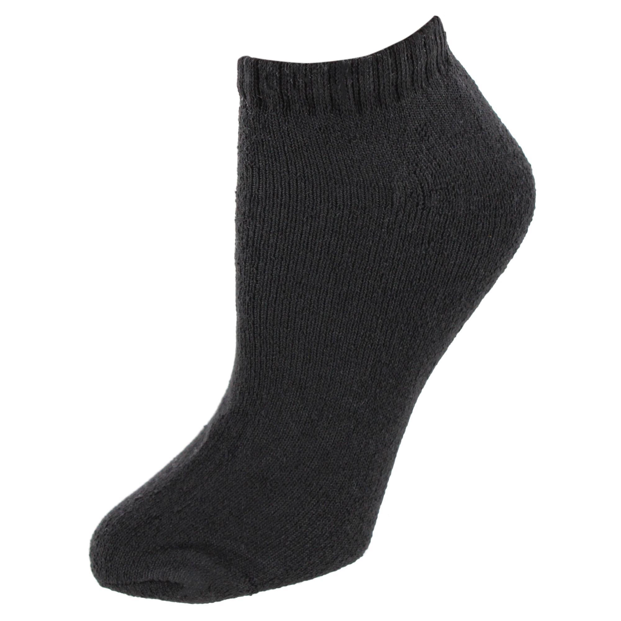 CTM Women's Comfort No Show Sports Socks (4 Pairs)