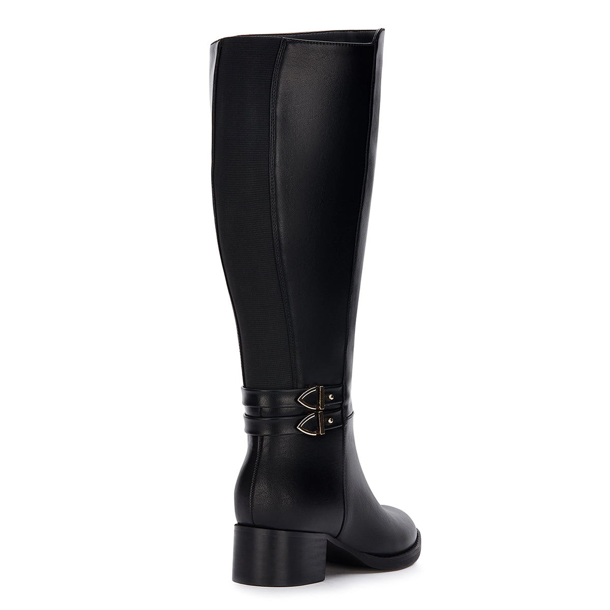 Andrea Tall Riding Boots With Elastic On Shaft