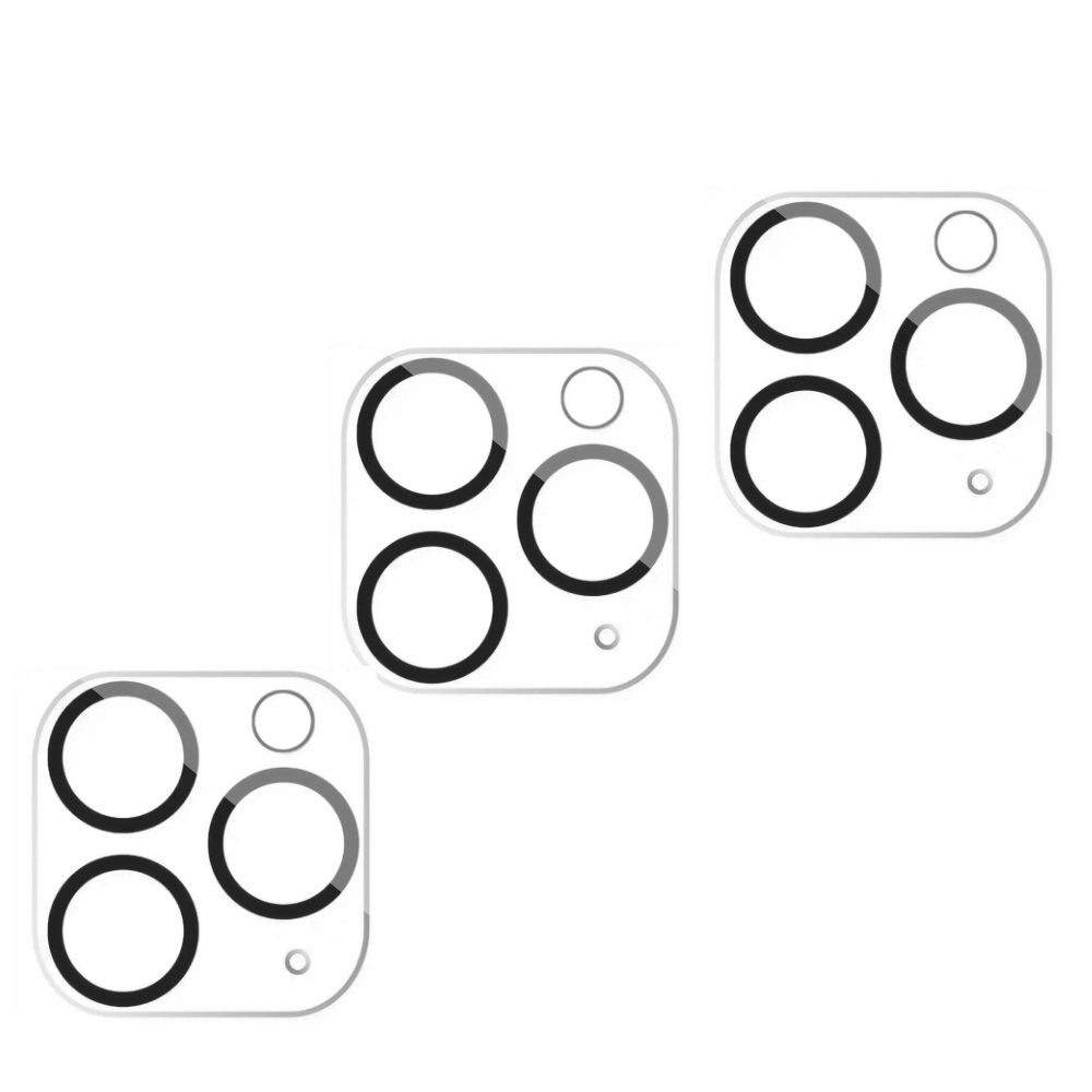 Qixxronics for iPhone 11 Pro Camera Lens Protector Tempered Glass Compatible with iPhone 11 Pro [3-Pack]