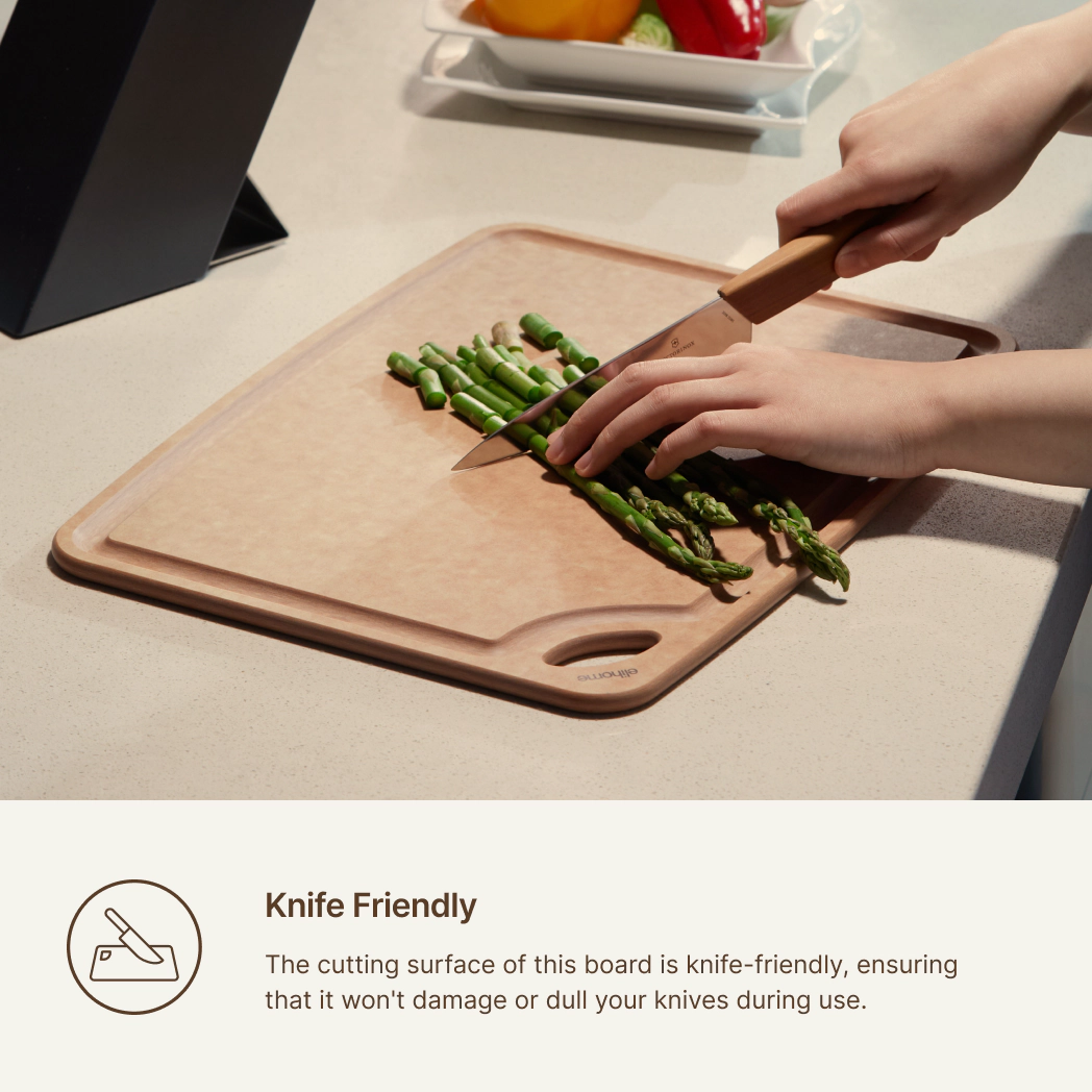 Elihome Classic Series 2-Piece Reversible Cutting Board Set S+M