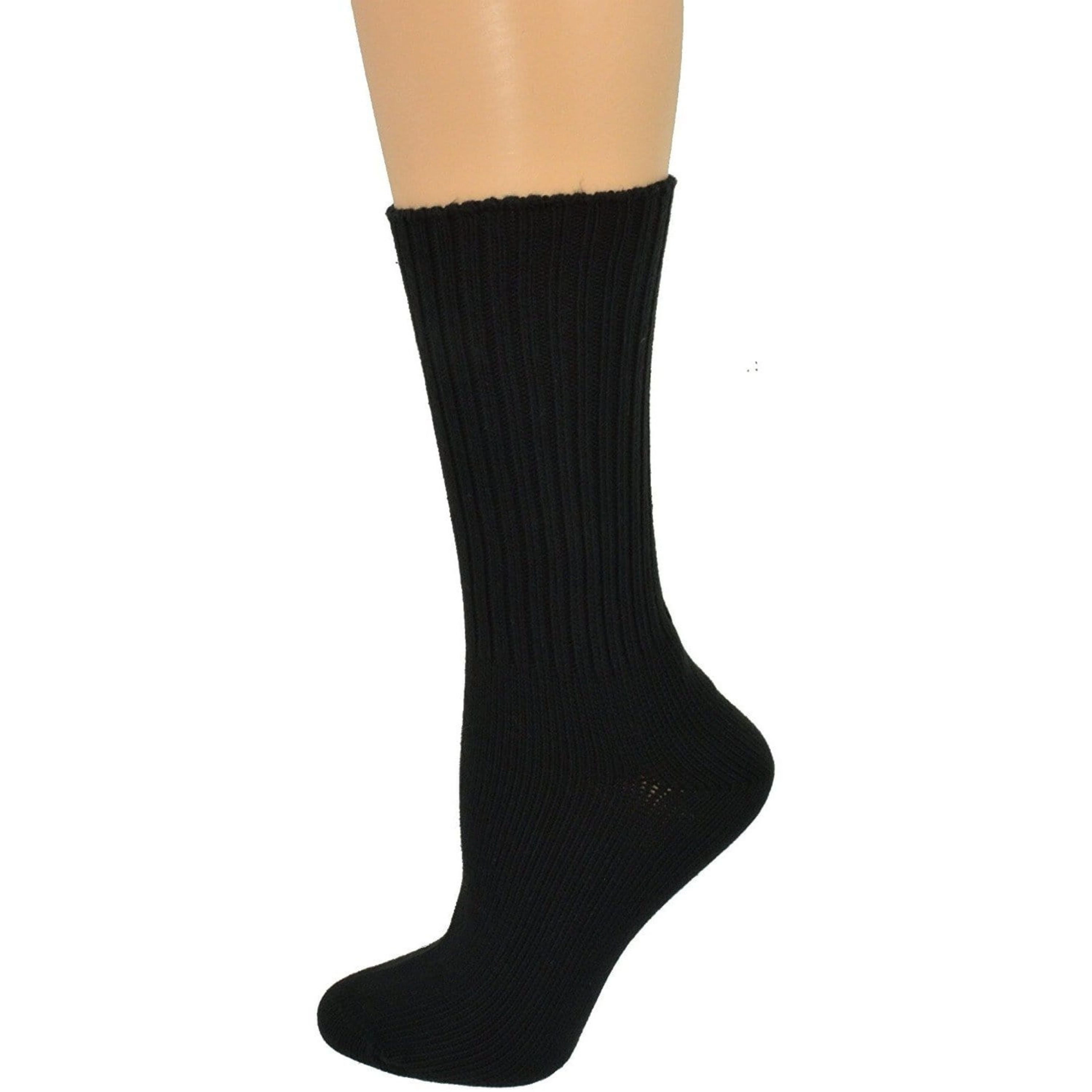Wear Sierra Women's Cotton Crew Socks 3 Pack