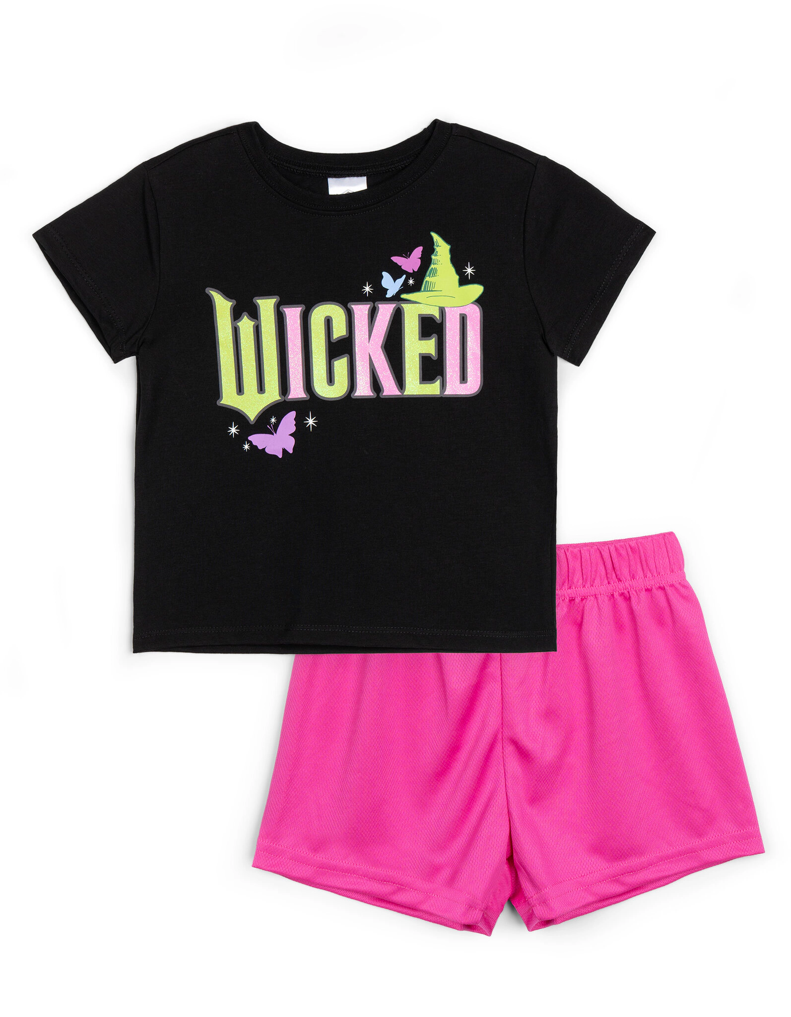 Wicked Girls' Athletic 2-Piece T-Shirt and Shorts Set