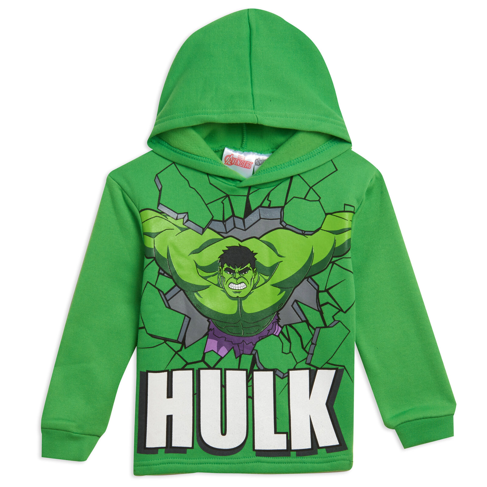 Marvel Avengers The Hulk Boys' Fleece Hoodie and Pants Set