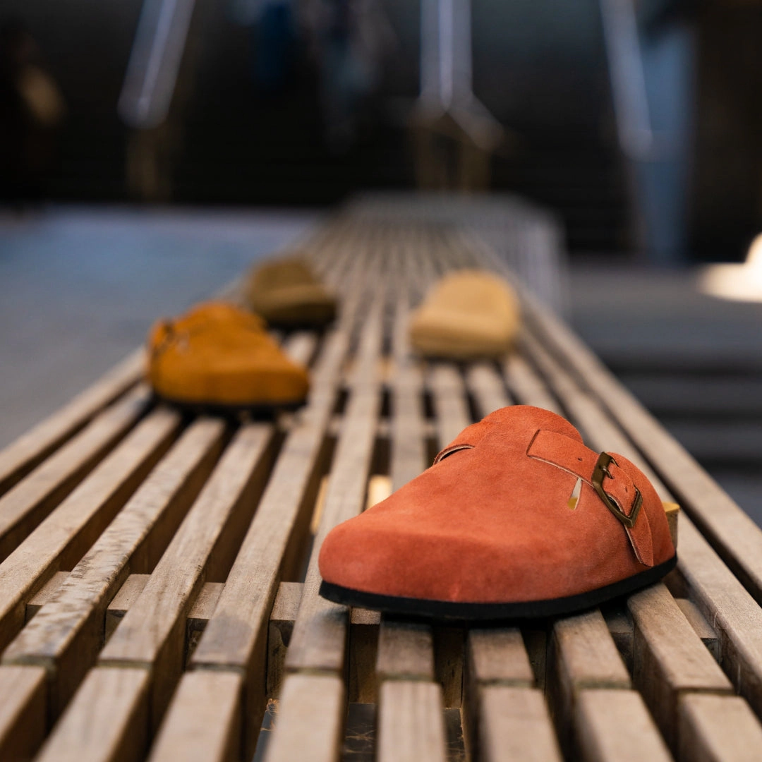 Plakton Women's Clog Suede Blogg