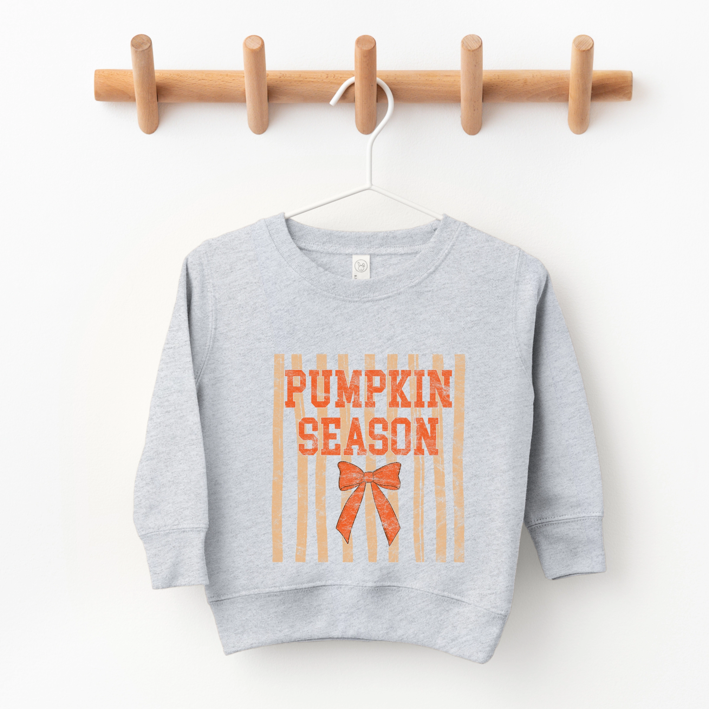 The Juniper Shop - Toddler Graphic Sweatshirt Pumpkin Season Bow