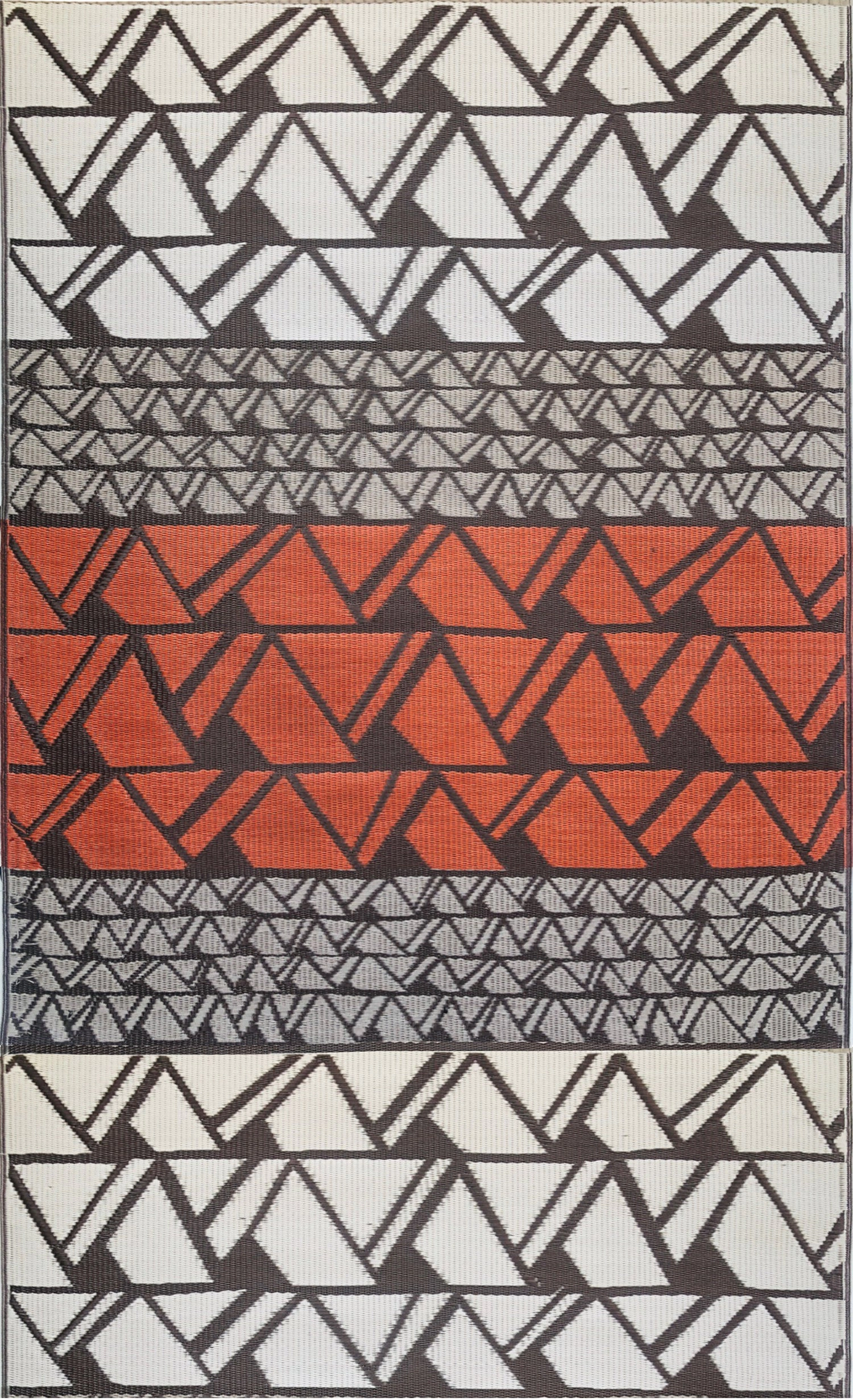 Mad Mats Zig Zag Indoor/Outdoor Runner Area Rug