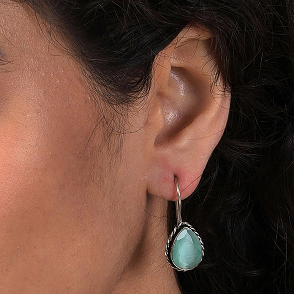 SOHI Women's Teardrop-Stone Drop Earrings